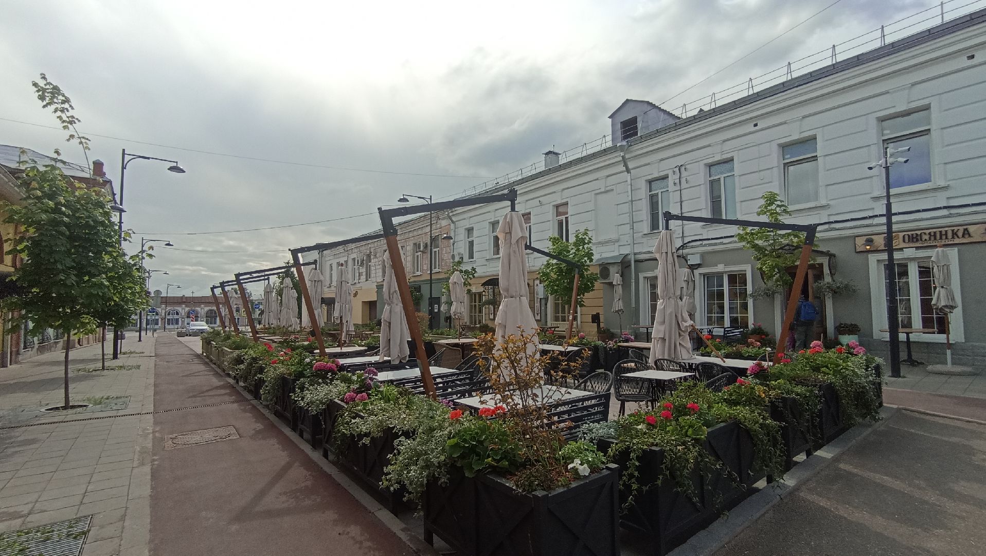 Серпухов, Подмосковье, туризм, веранда, кафе