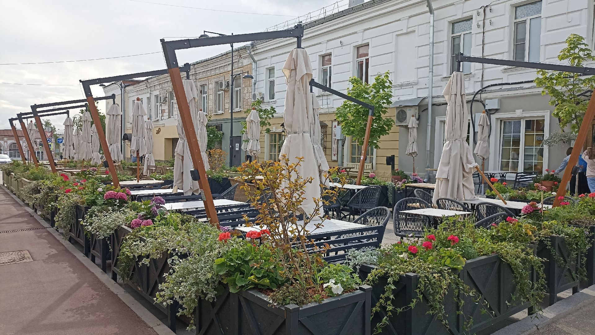 Серпухов, Подмосковье, туризм, веранда, кафе