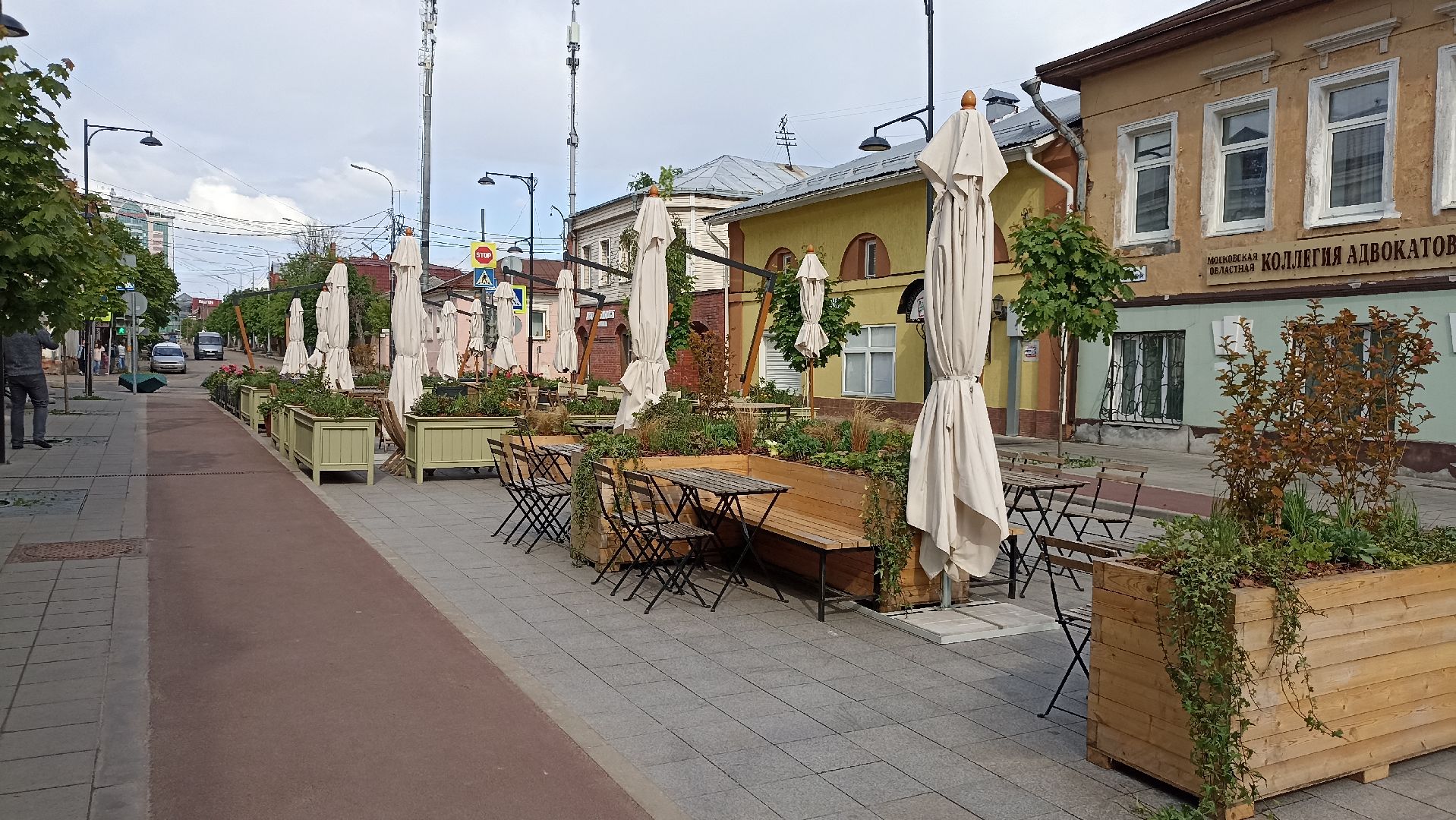 Серпухов, Подмосковье, туризм, веранда, кафе