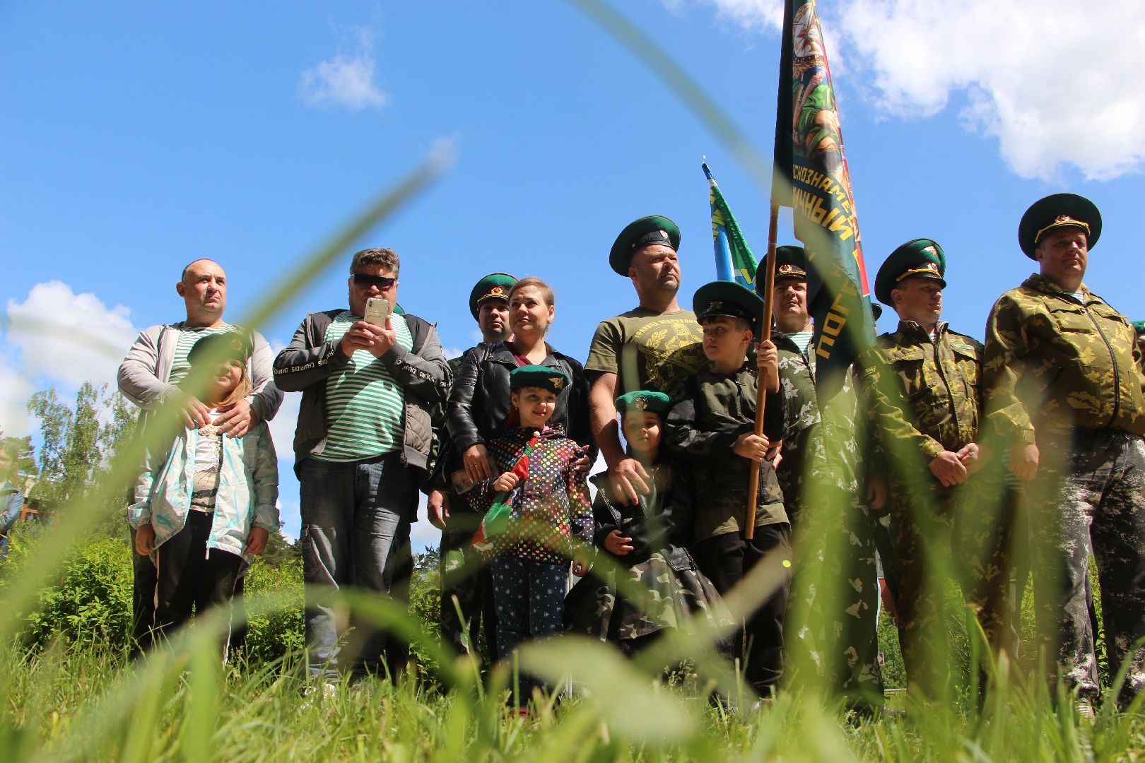 День пограничника, Протвино, Закладной камень, военные, праздник