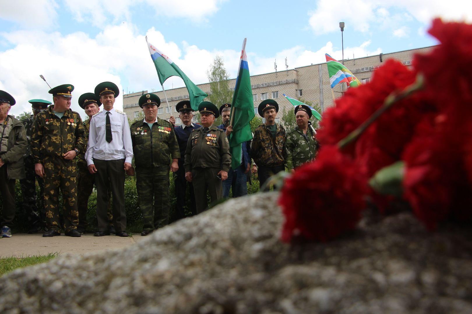 День пограничника, Протвино, Закладной камень, военные, праздник