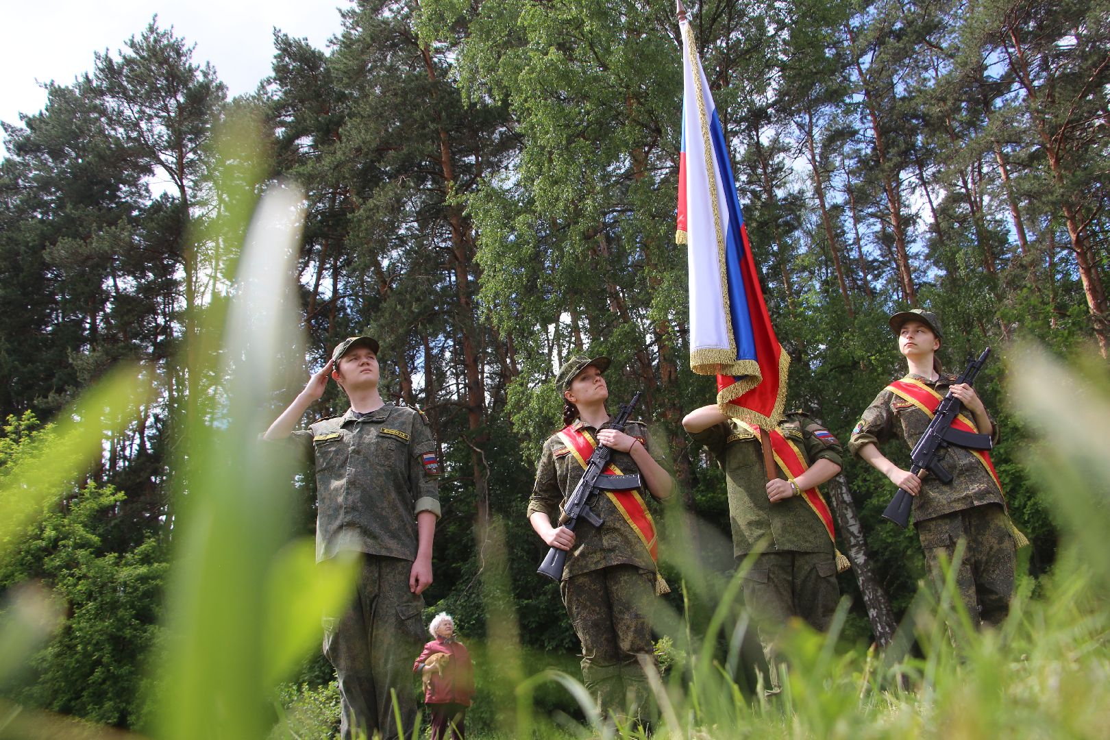 День пограничника, Протвино, Закладной камень, военные, праздник