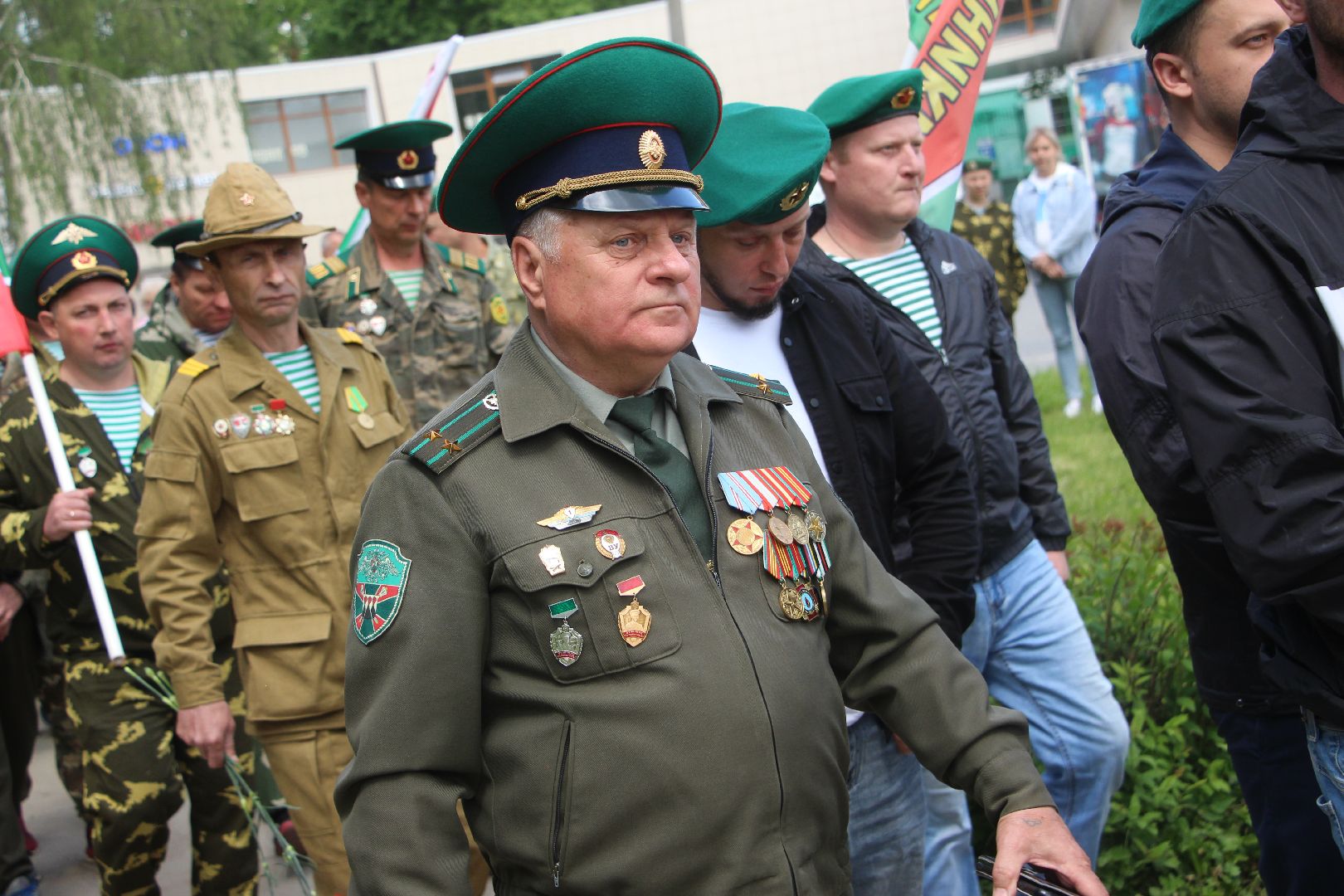 День пограничника, Протвино, Закладной камень, военные, праздник