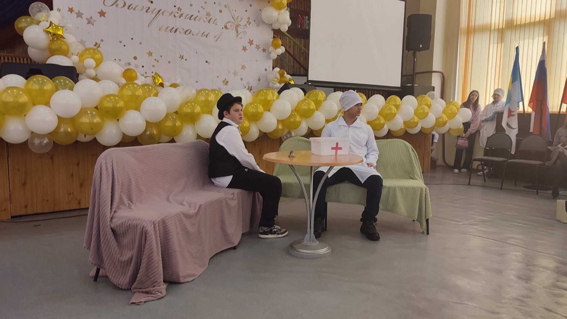 Кашира, школа, театр, спектакль, мультфильм