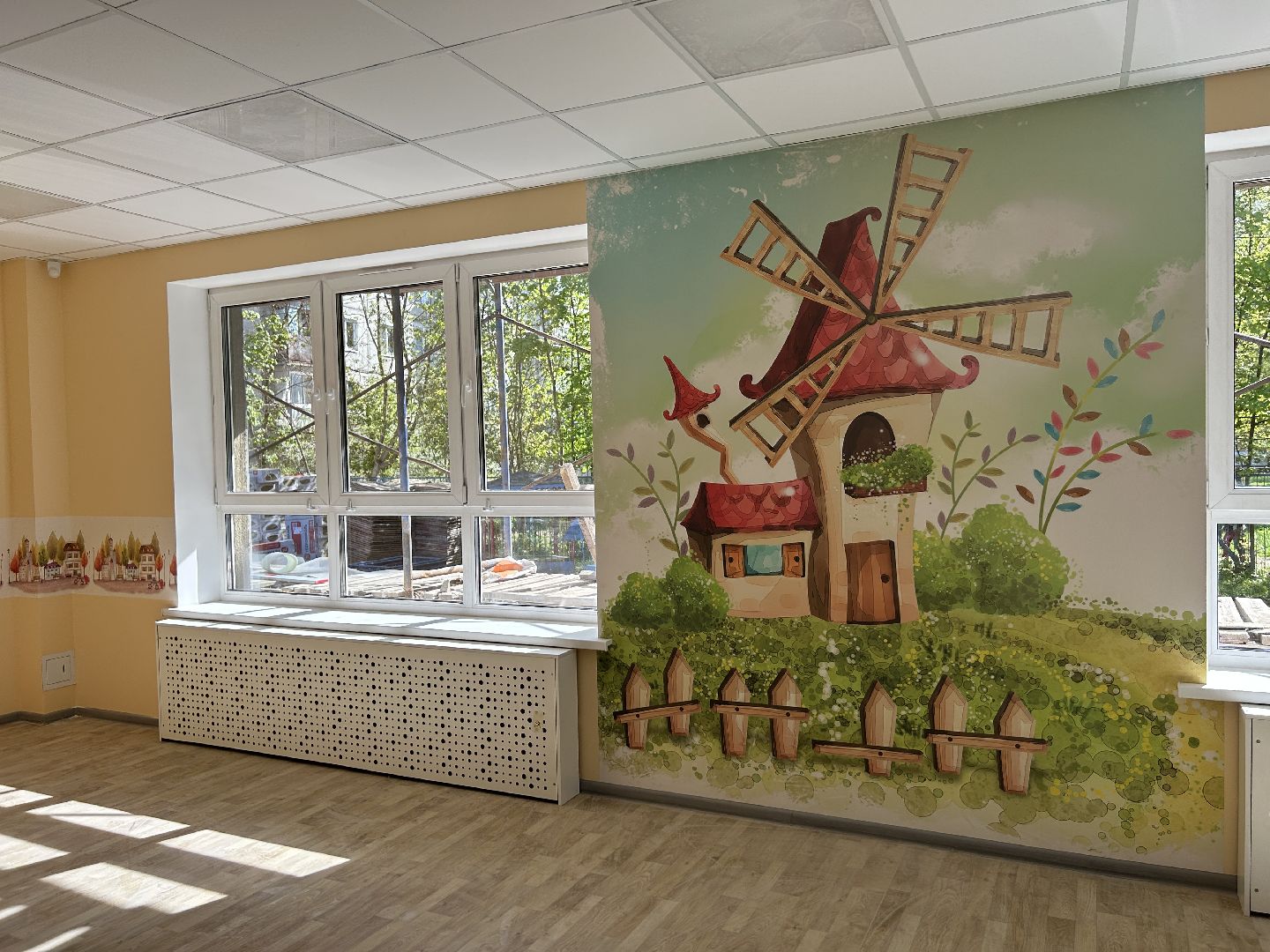 строительство, капитальный ремонт, детский сад, Фрязино