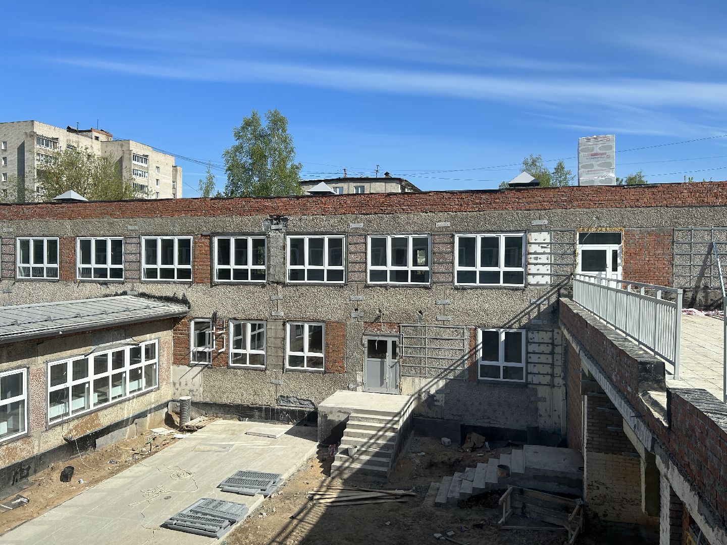 строительство, капитальный ремонт, детский сад, Фрязино