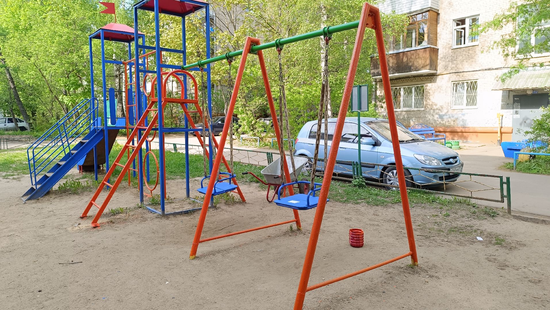 Лобня, благоустройство, площадка