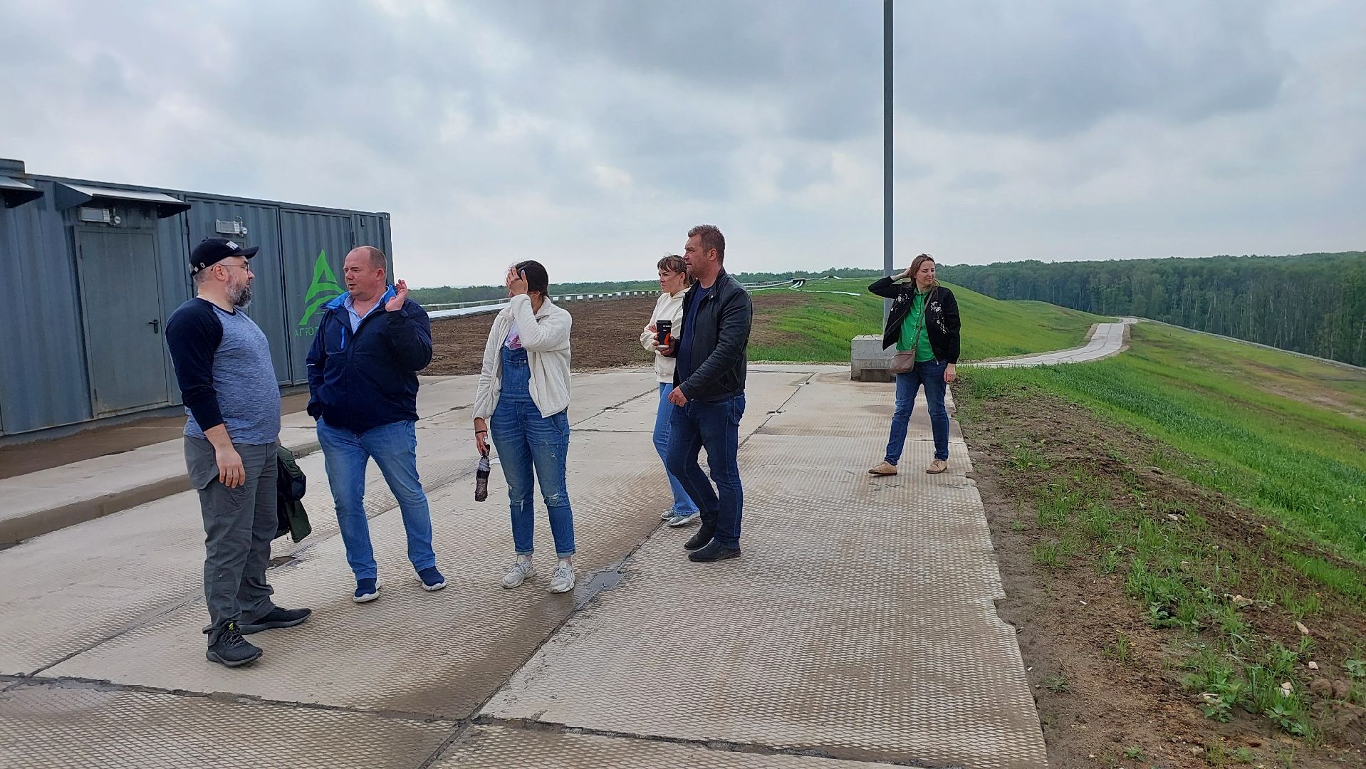 экология, экскурсии, полигон ТБО, Съяново, Серпухов, рекультивация,