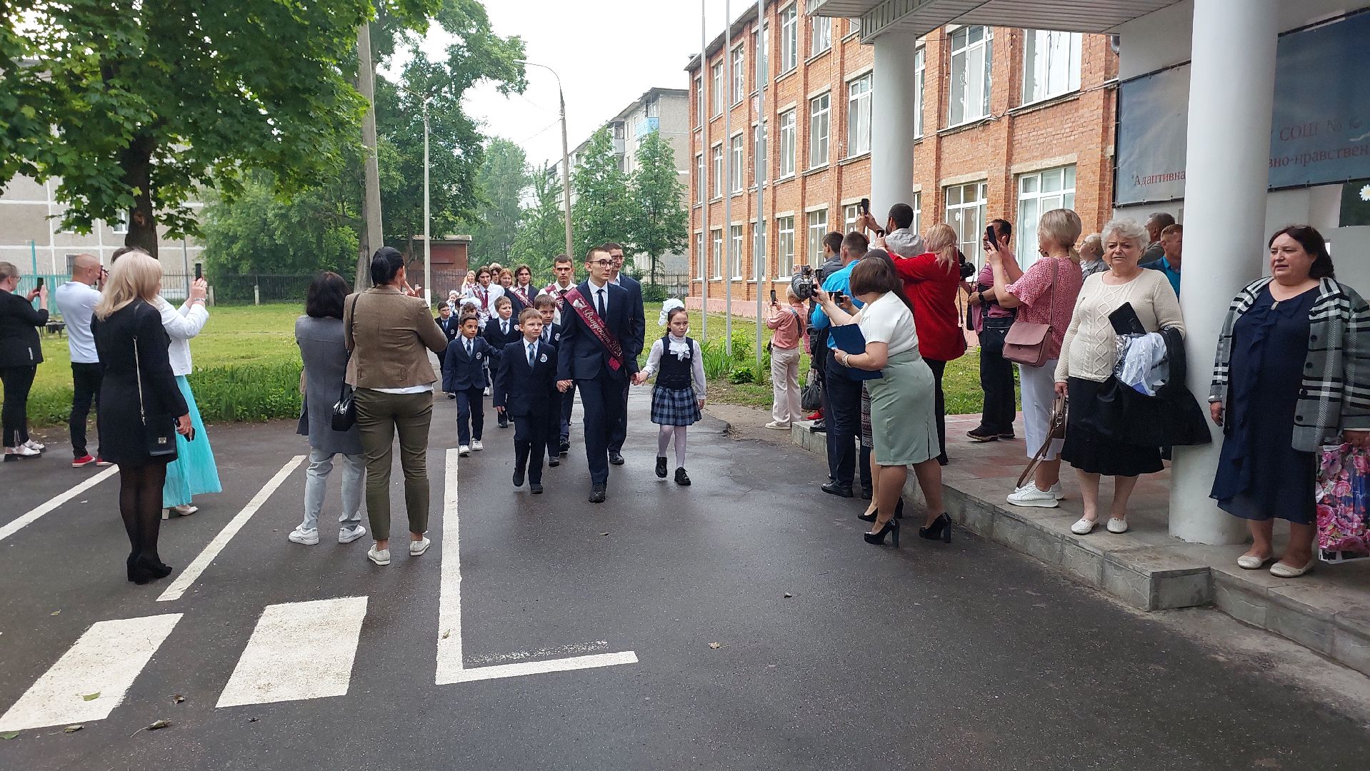 последний звонок, школа, серпухов, выпускники, образование,