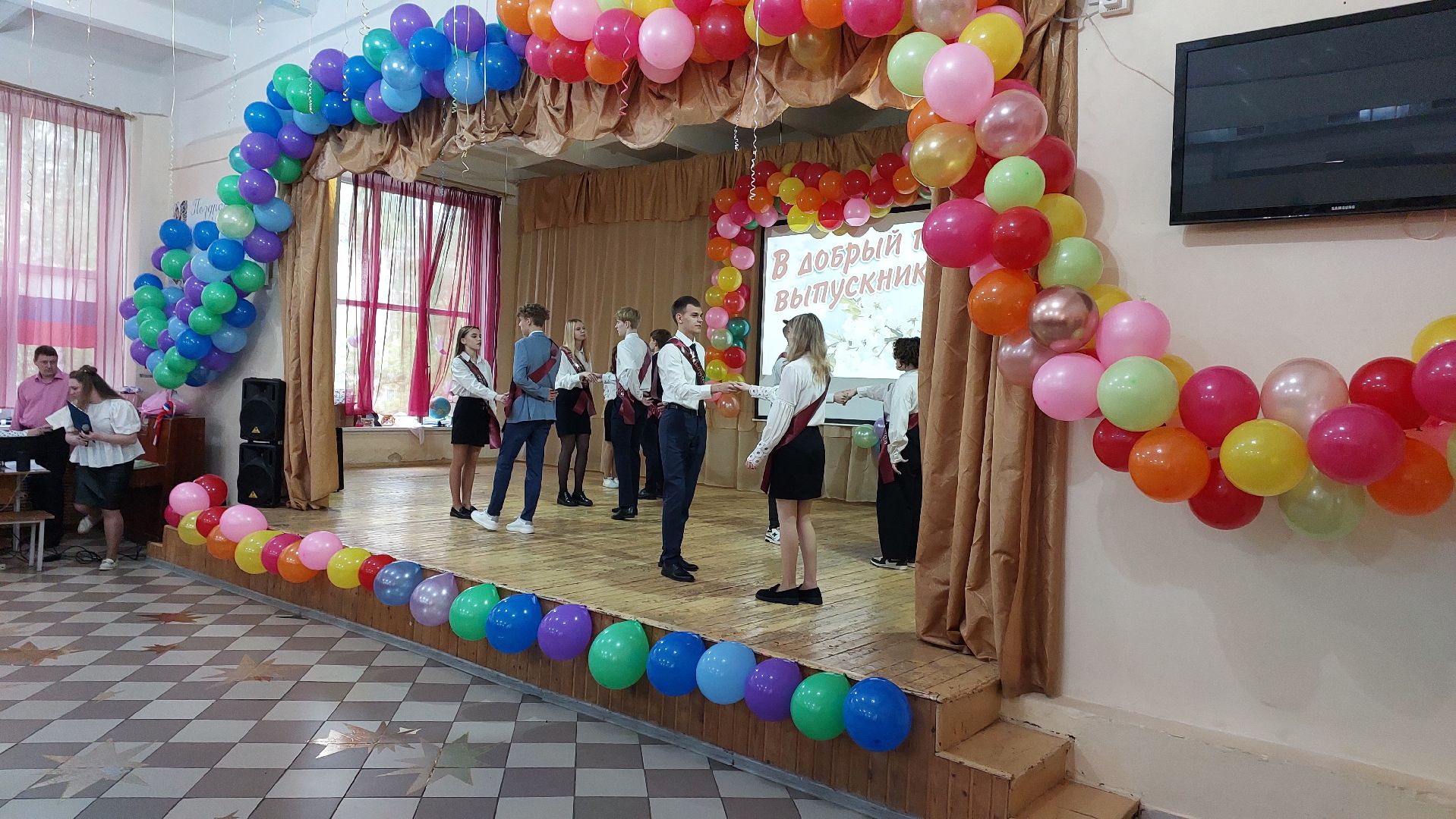 последний звонок, школа, серпухов, выпускники, образование,