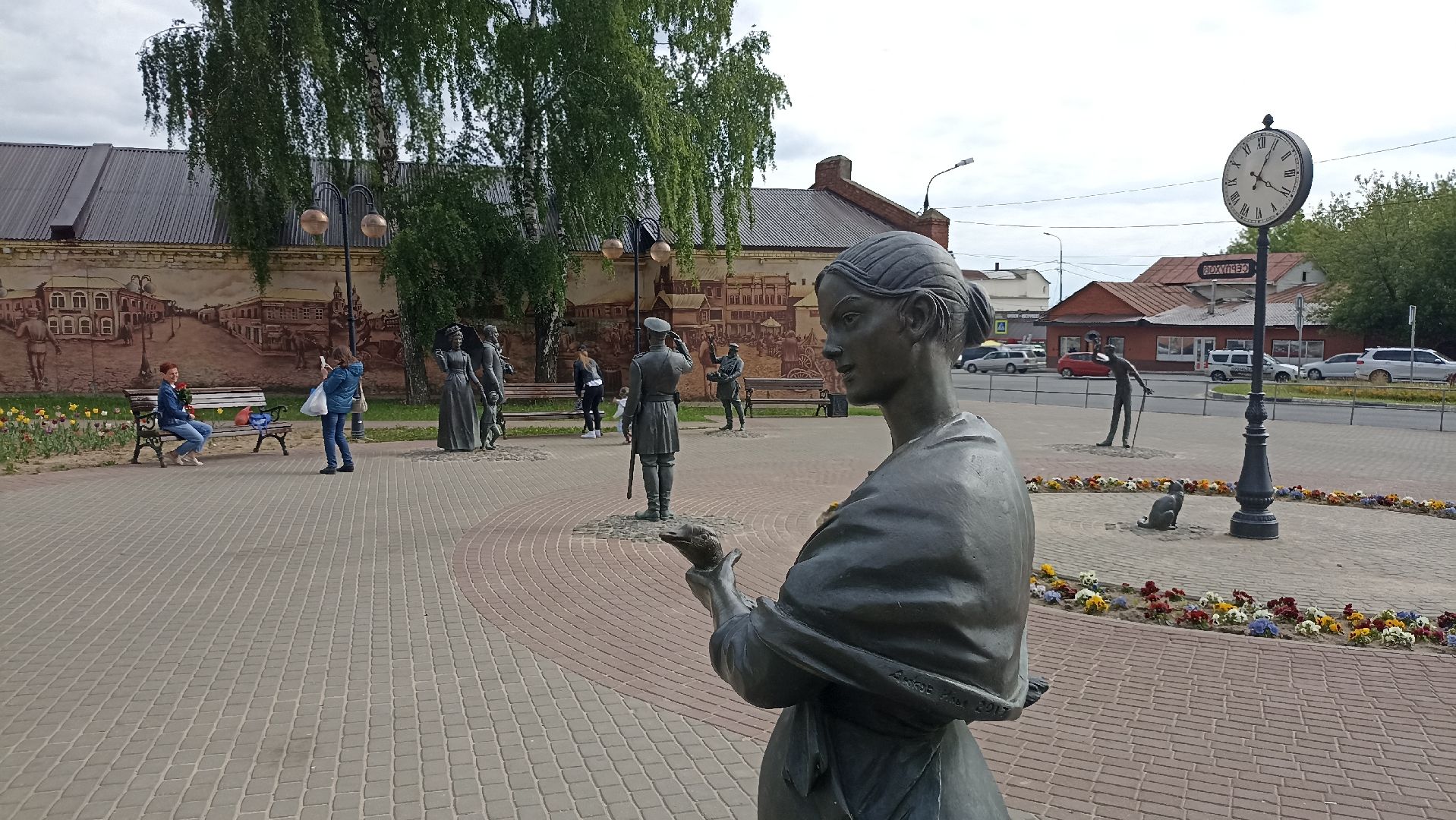 Серпухов, Подмосковье, туризм, скульптуры, история