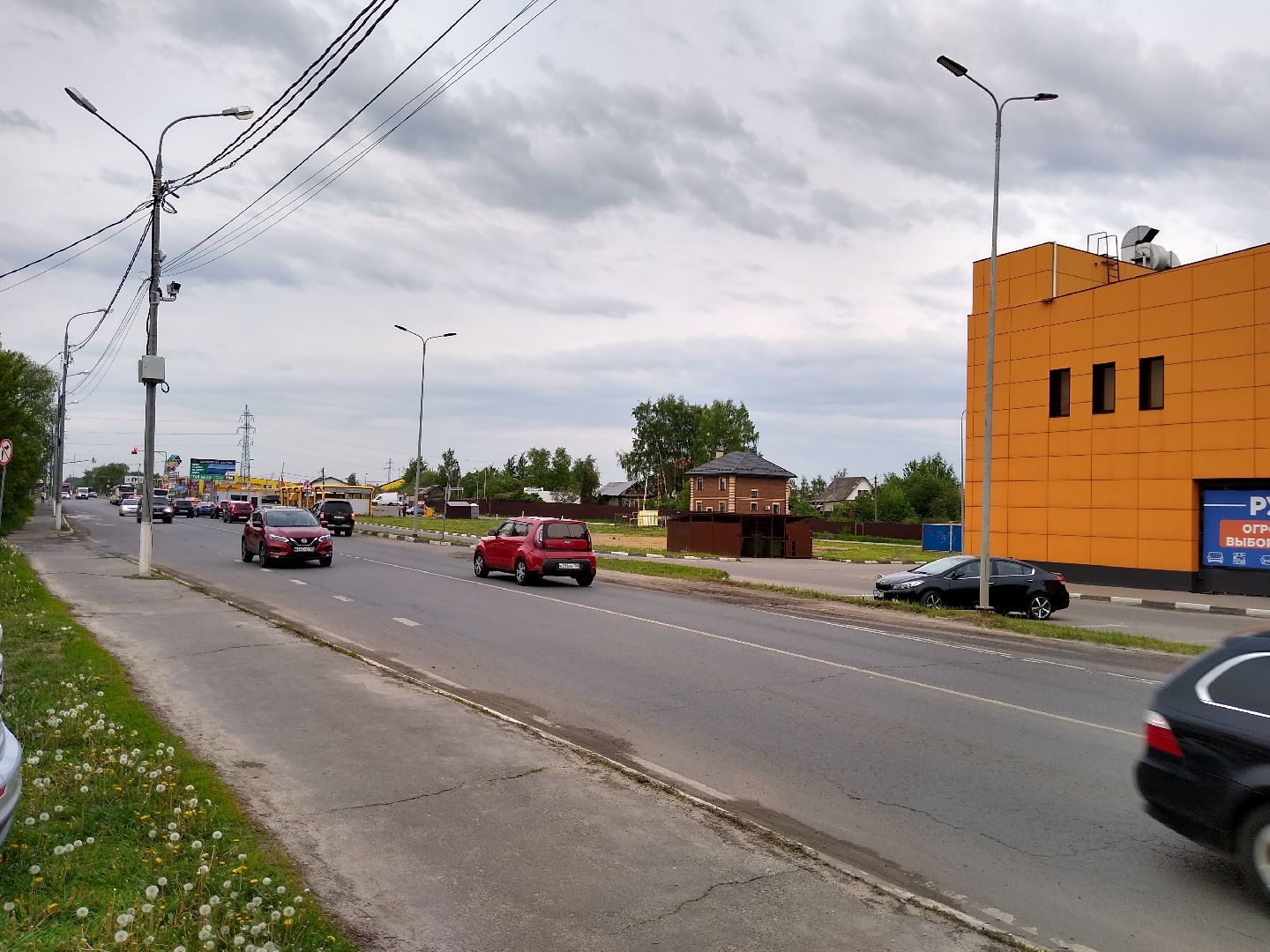 Раменское, дороги, новая камера на Донинском шоссе