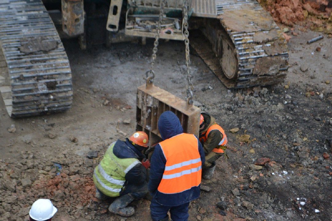 Серпухов, мост, строительство