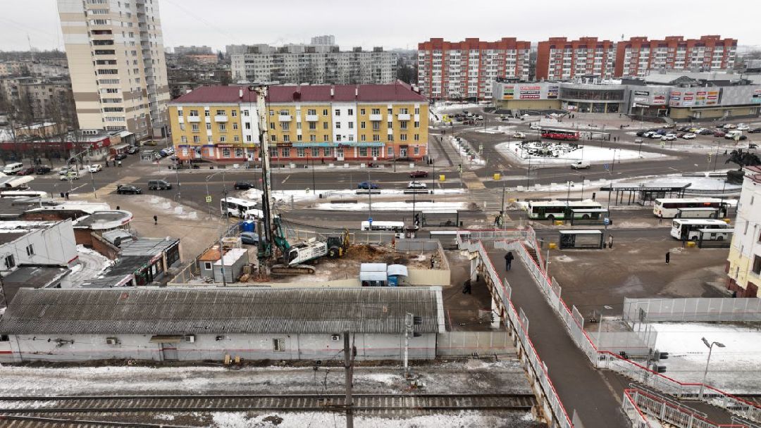 Серпухов, мост, строительство