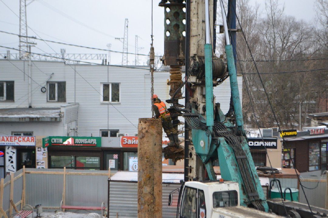 Серпухов, мост, строительство