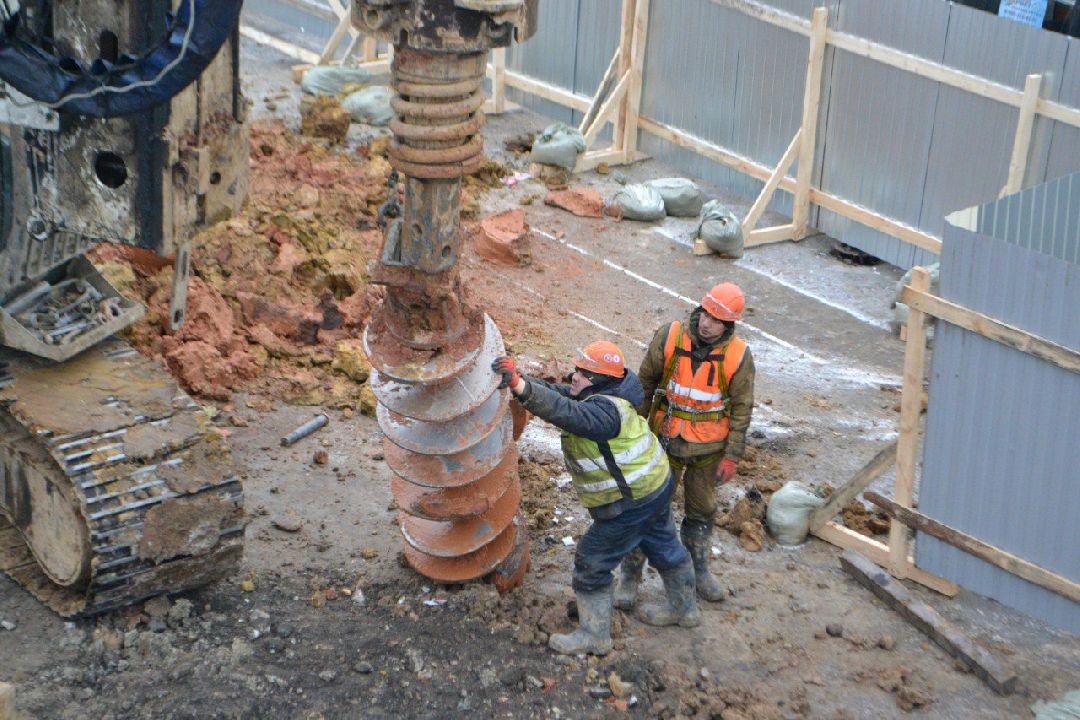 Серпухов, мост, строительство