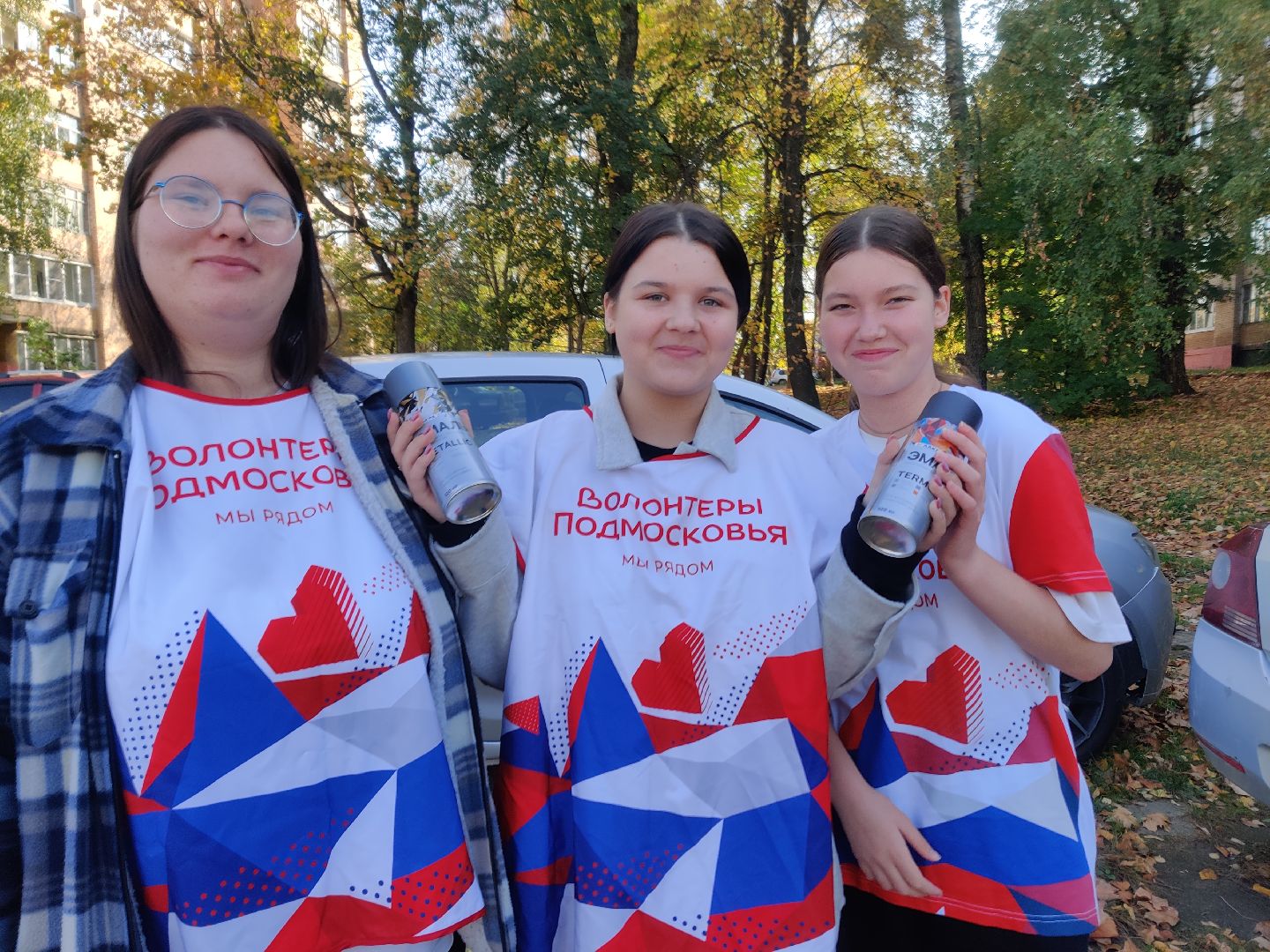 Волонтёры