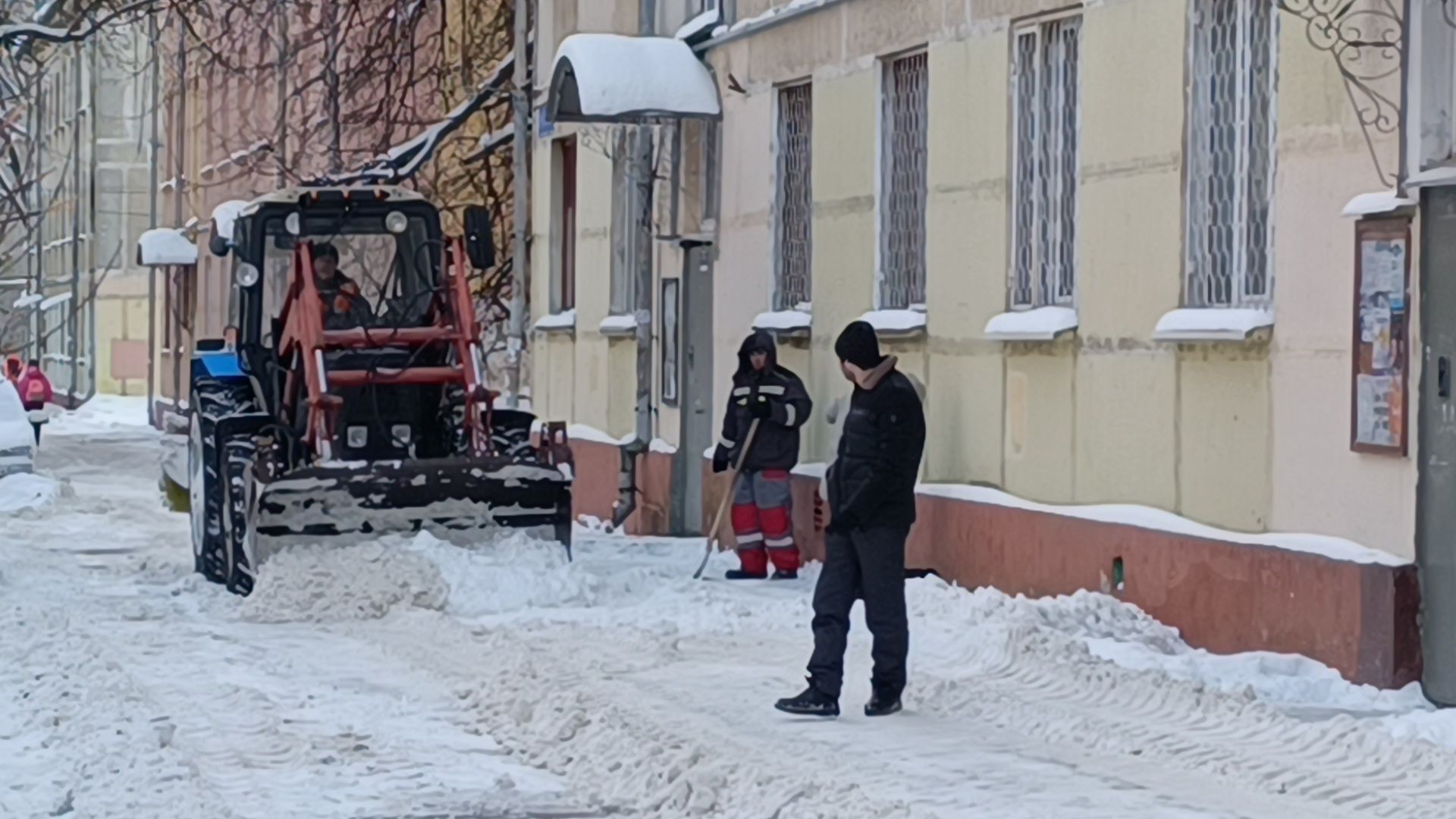 уборка снега