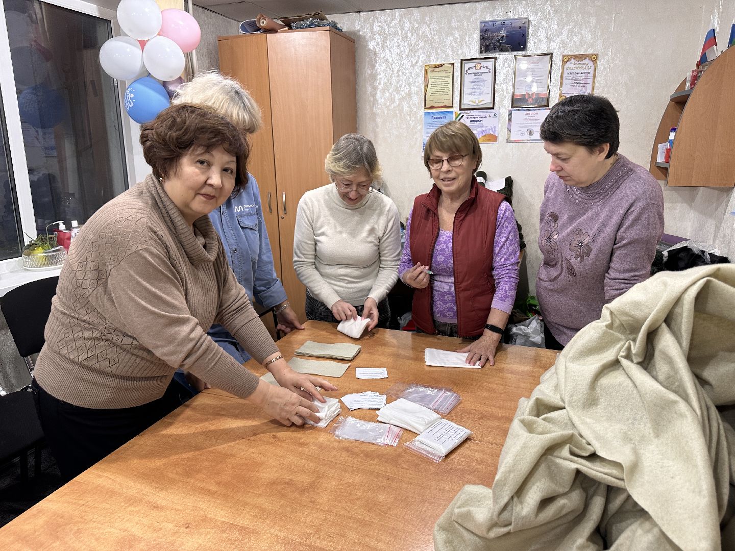 волонтёры