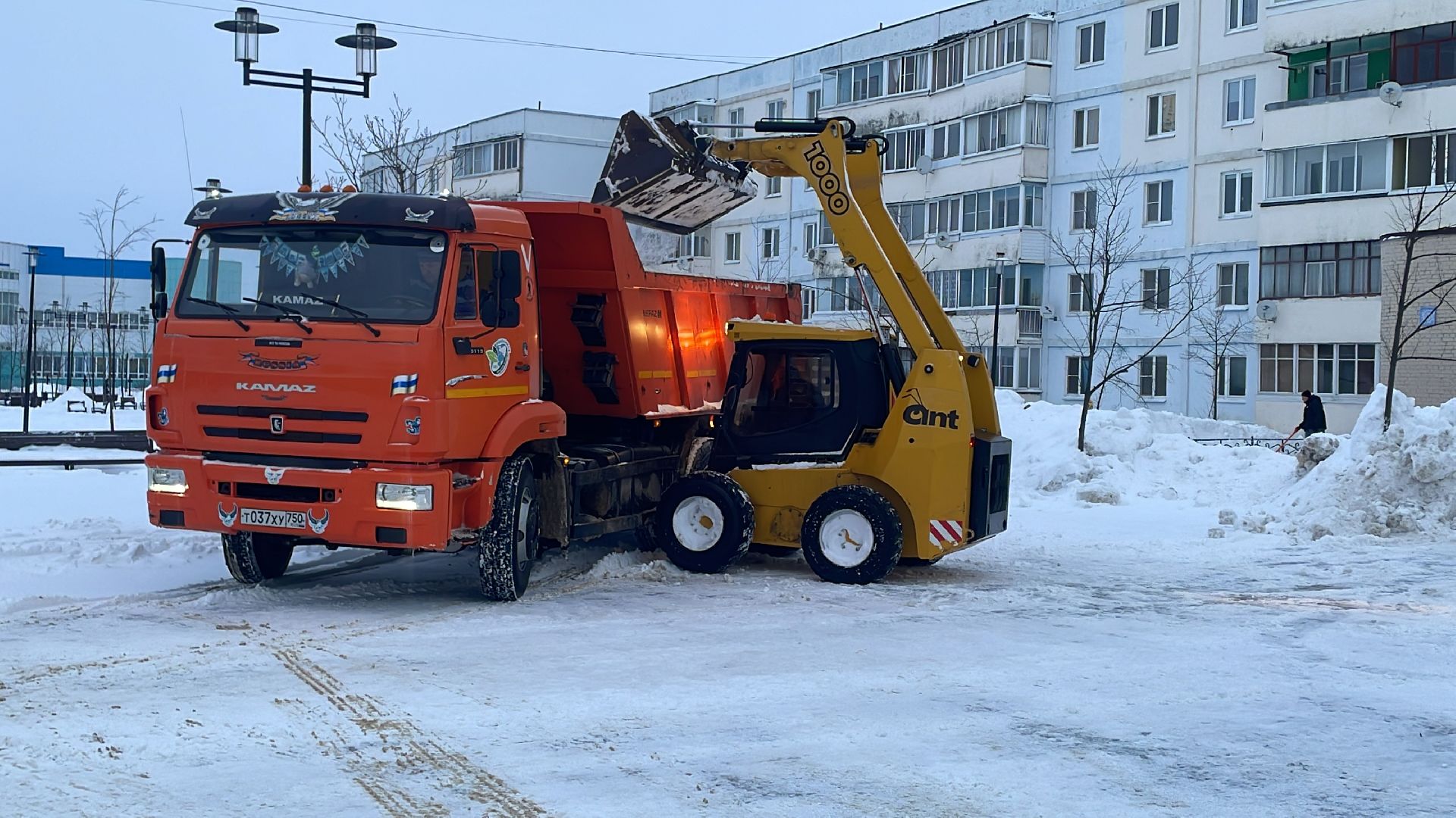 уборка снега