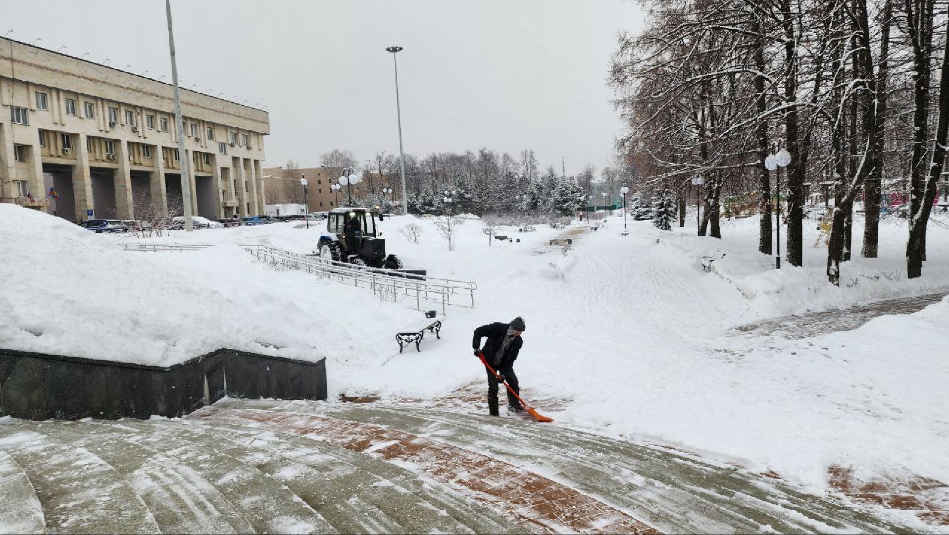 Снегопад Ольга