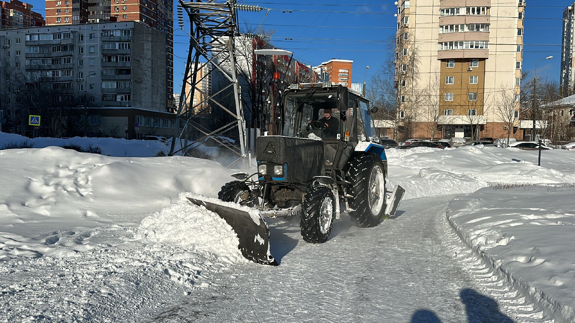 уборка снега