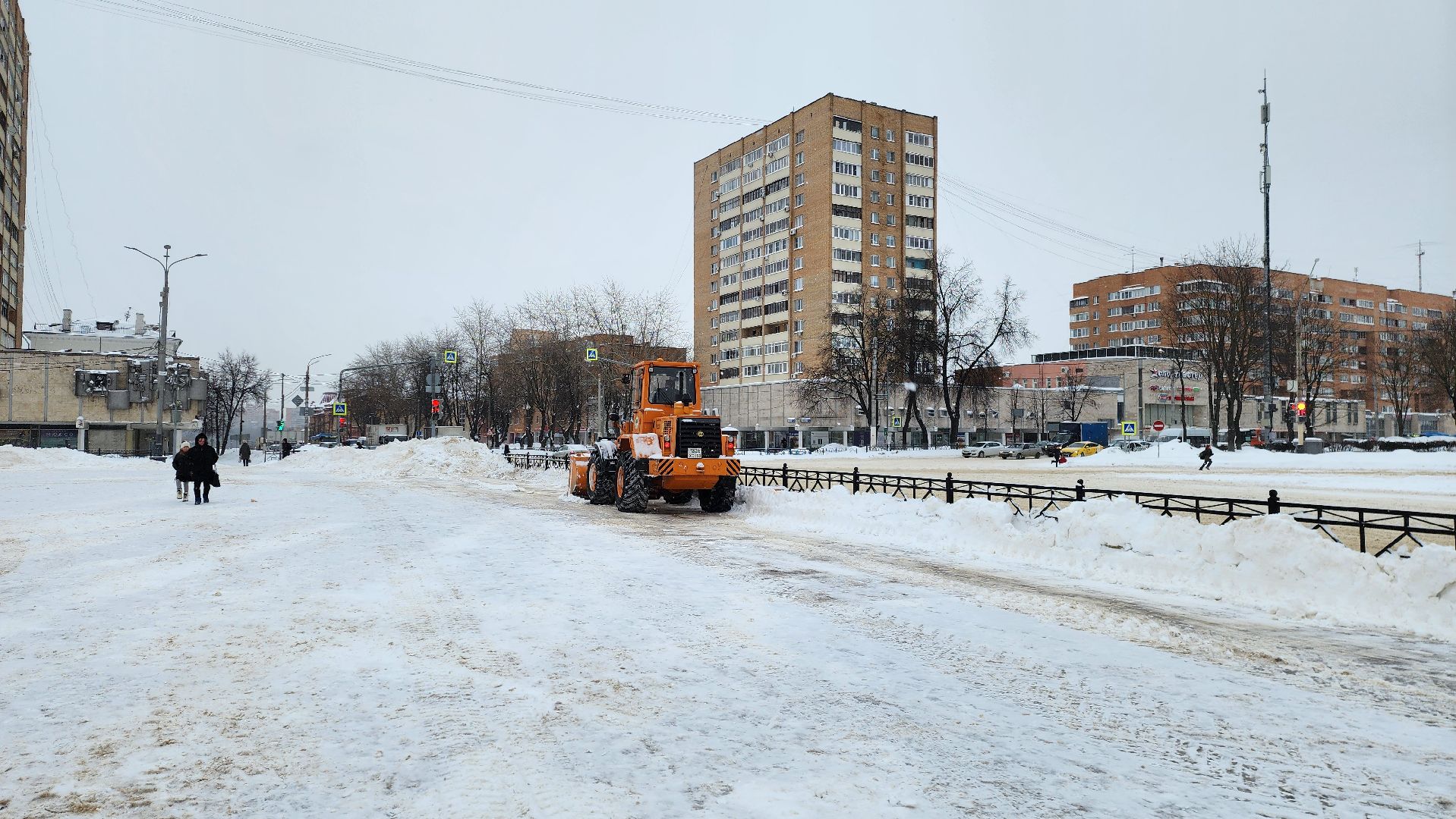 уборка снега