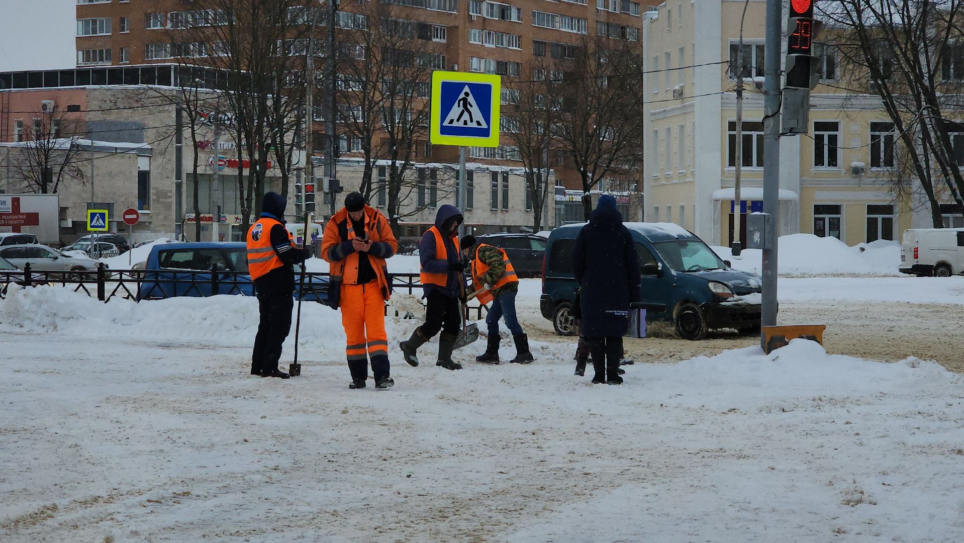 уборка снега