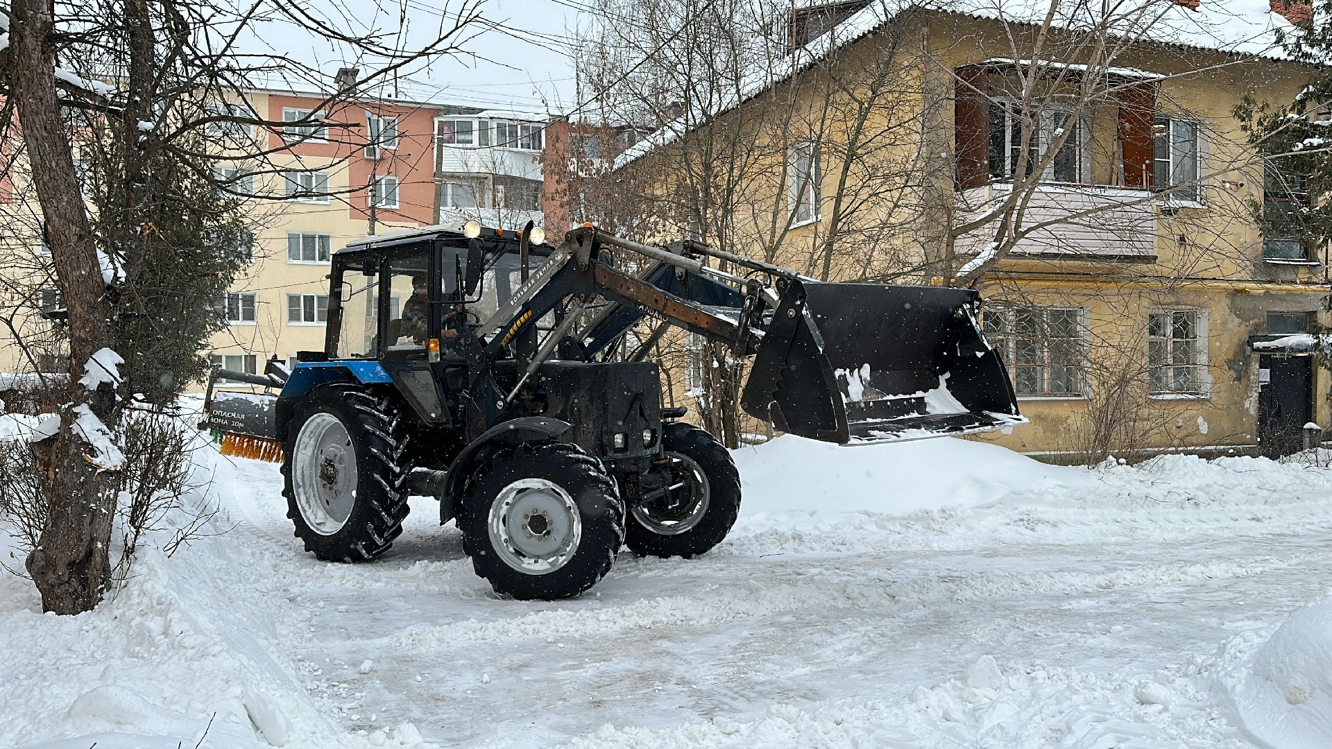 уборка снега