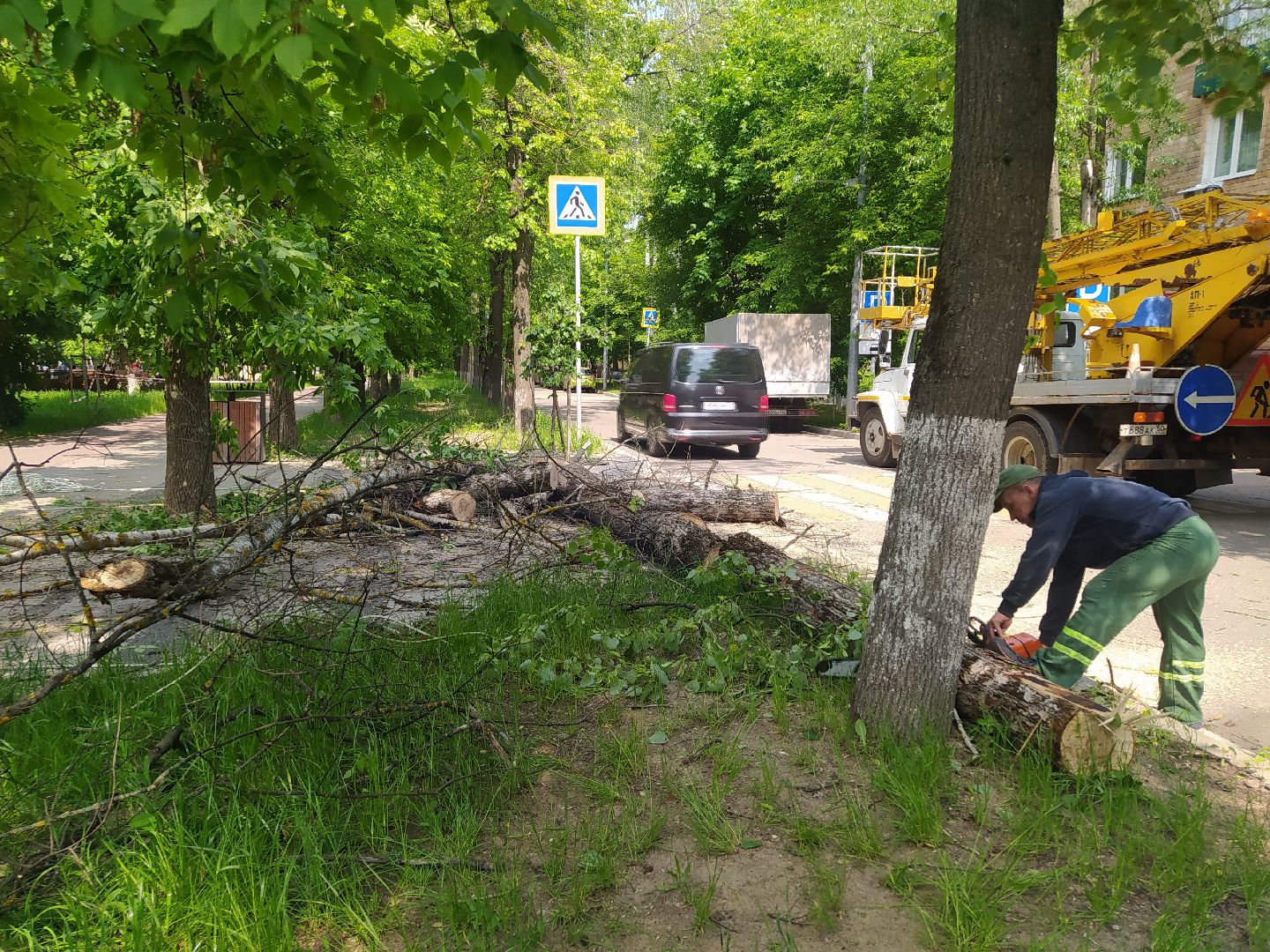 пешеходная зона