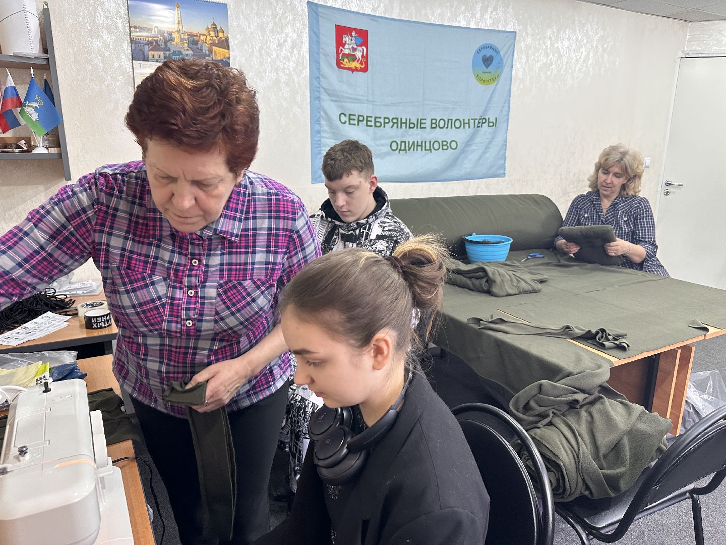 Волонтеры