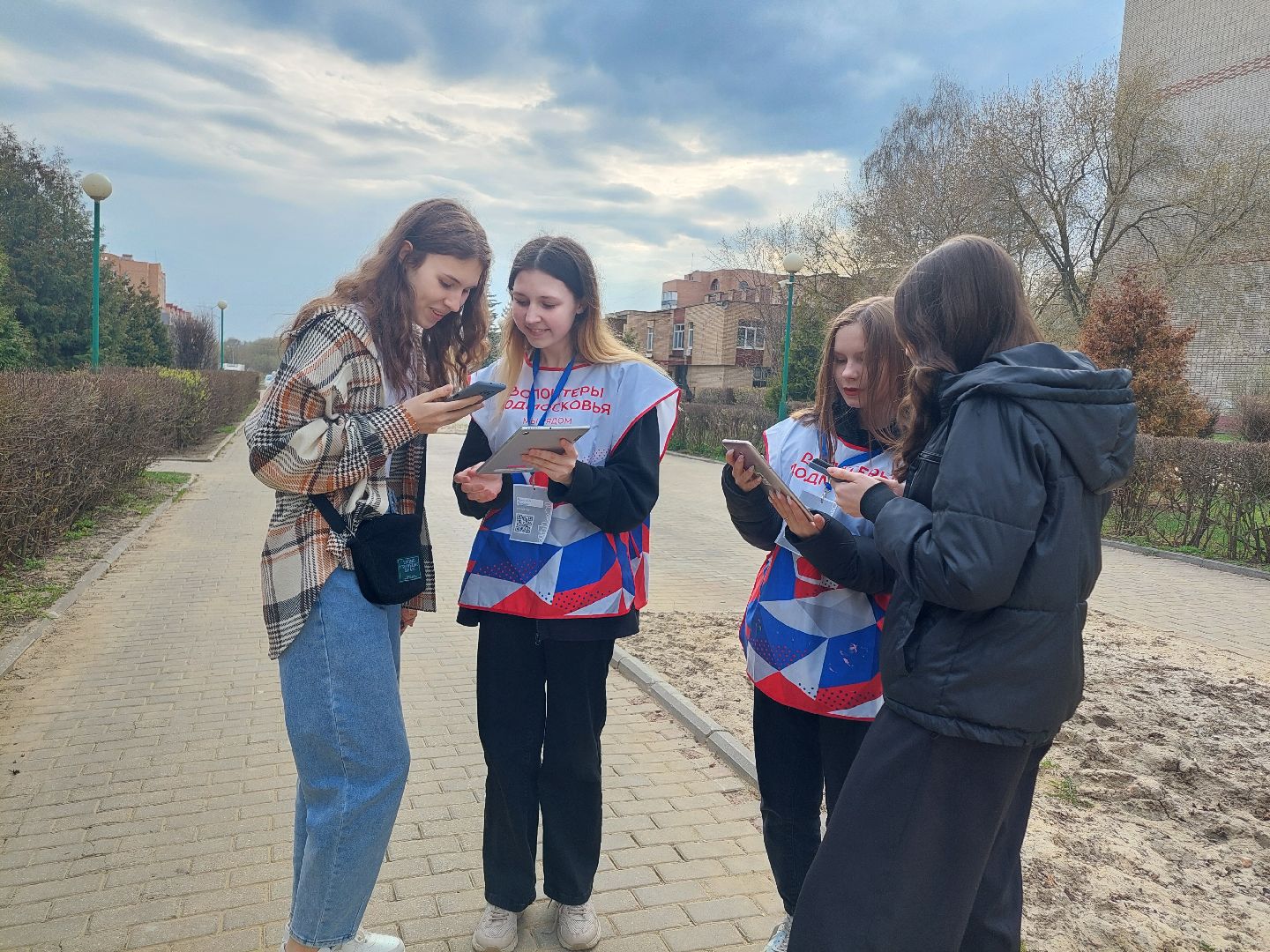 волонтёры
