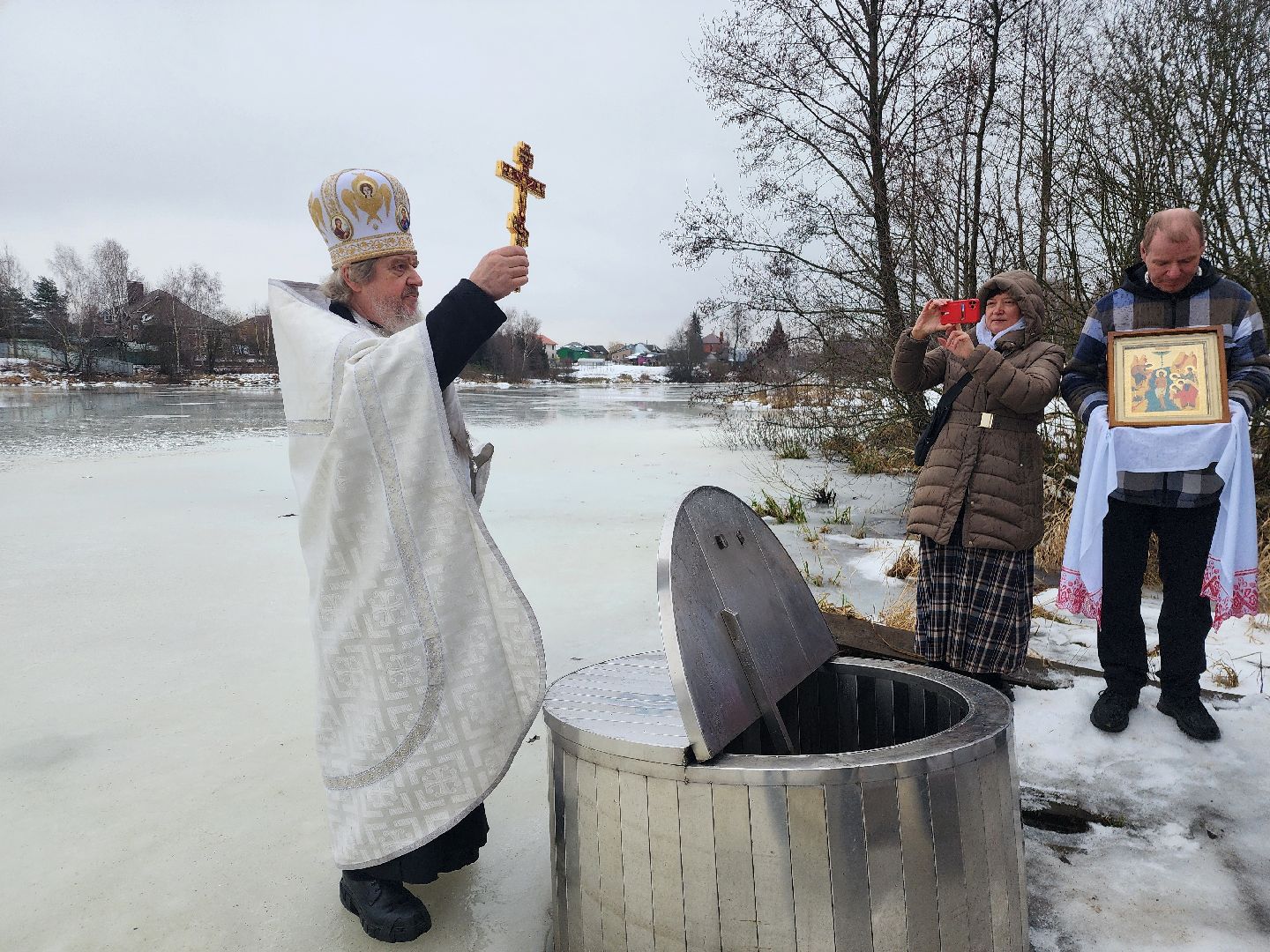 освящение воды