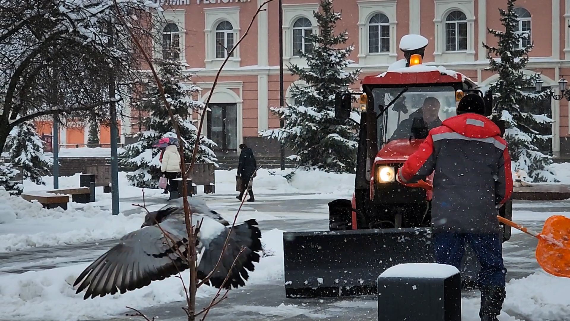 последствия снегопада