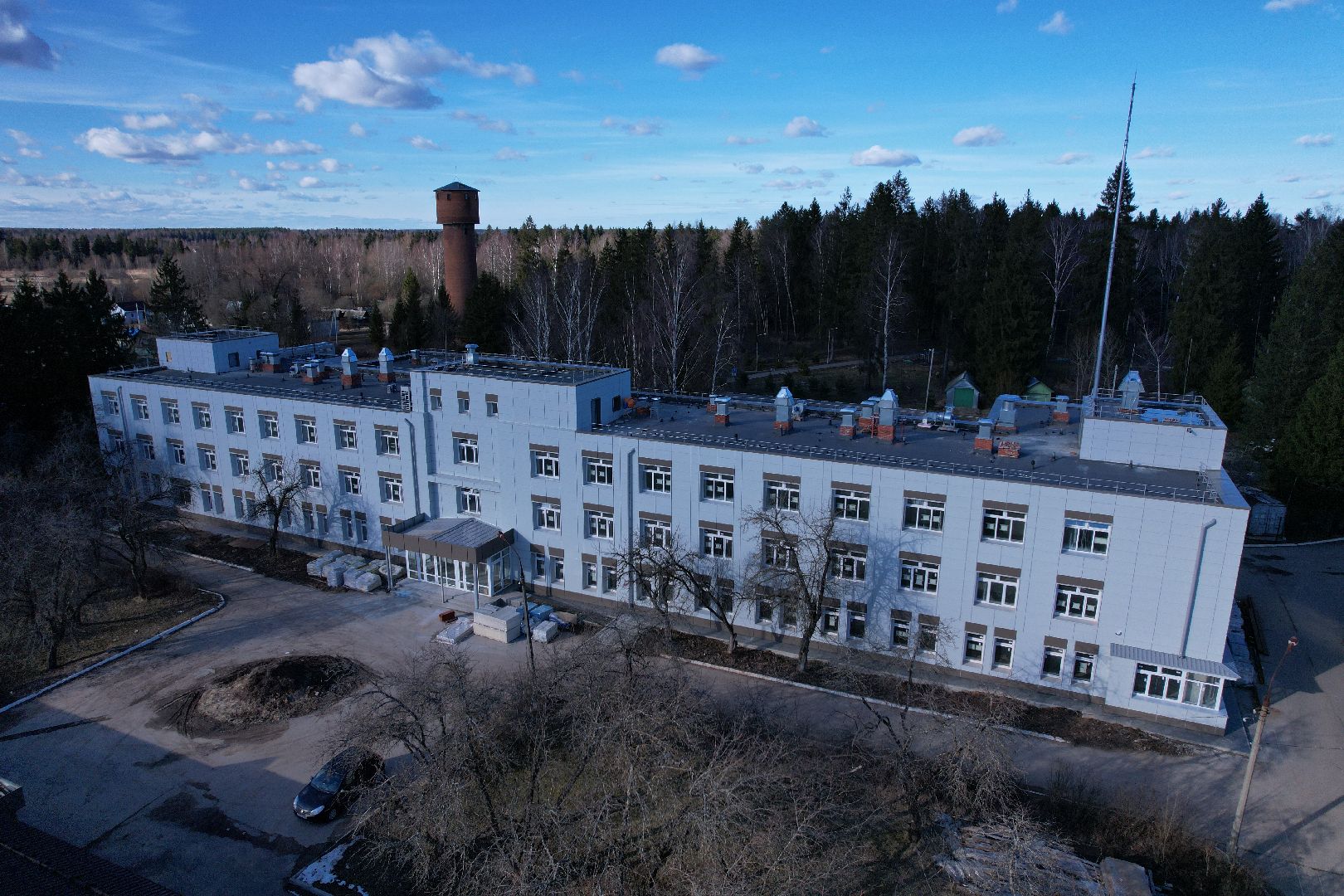 строительство осташевского отделения