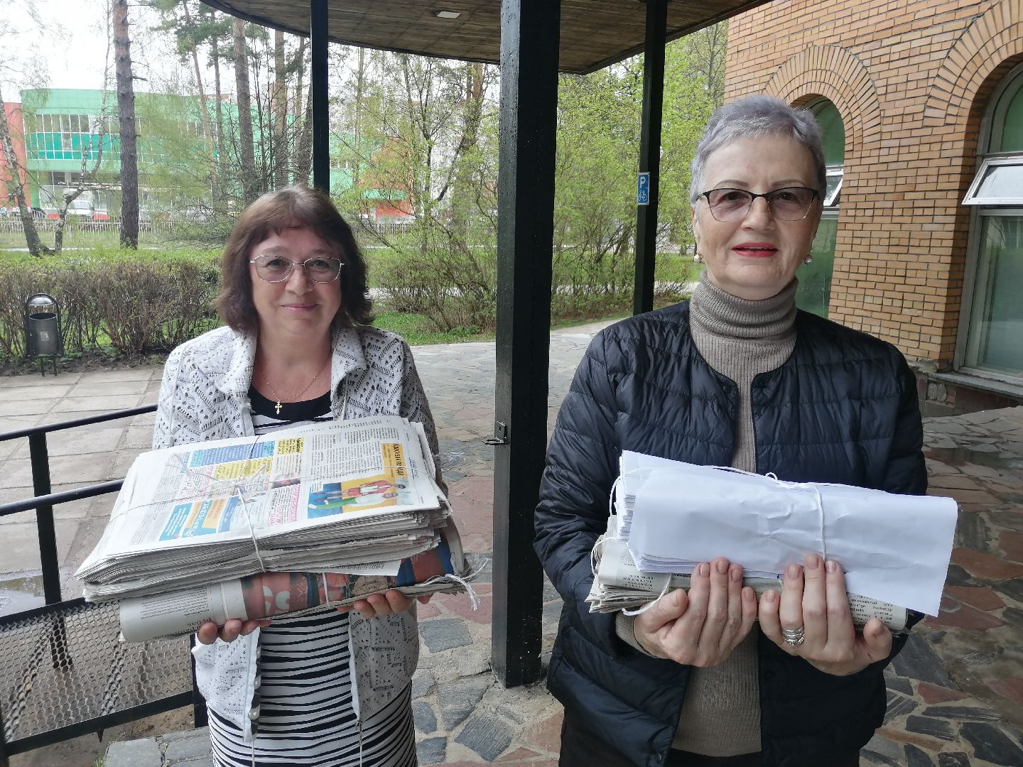 Сбор макулатуры