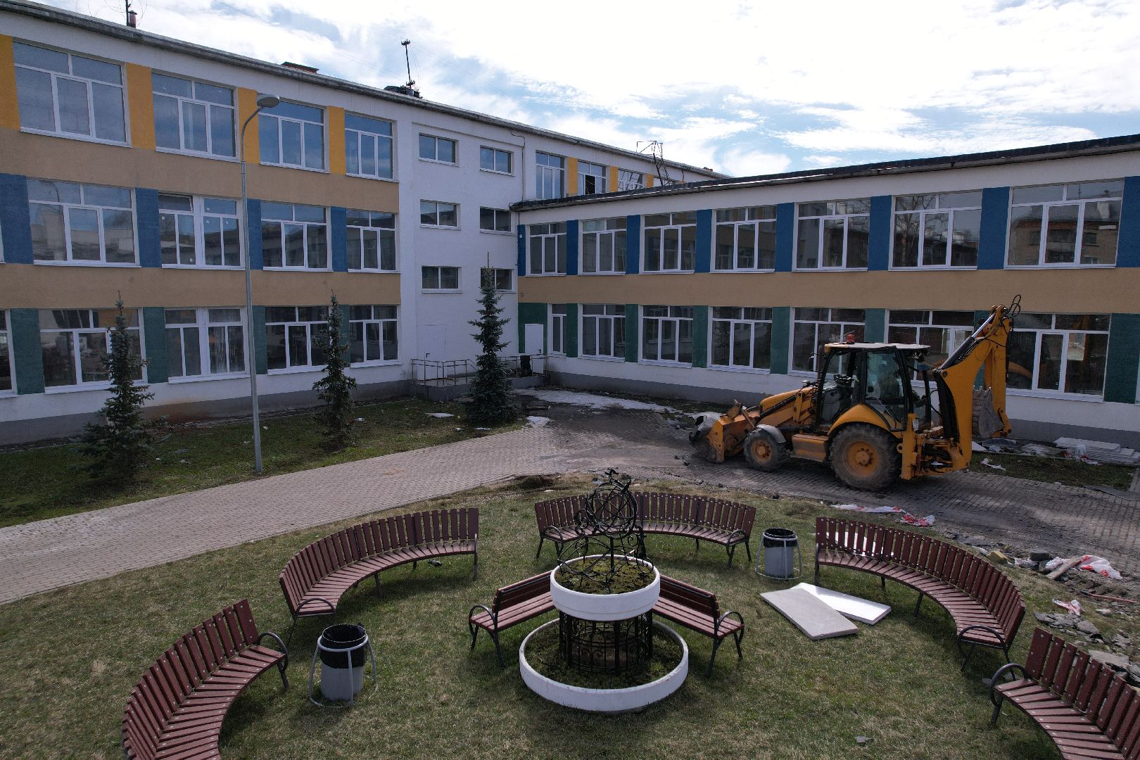 Ремонт школы