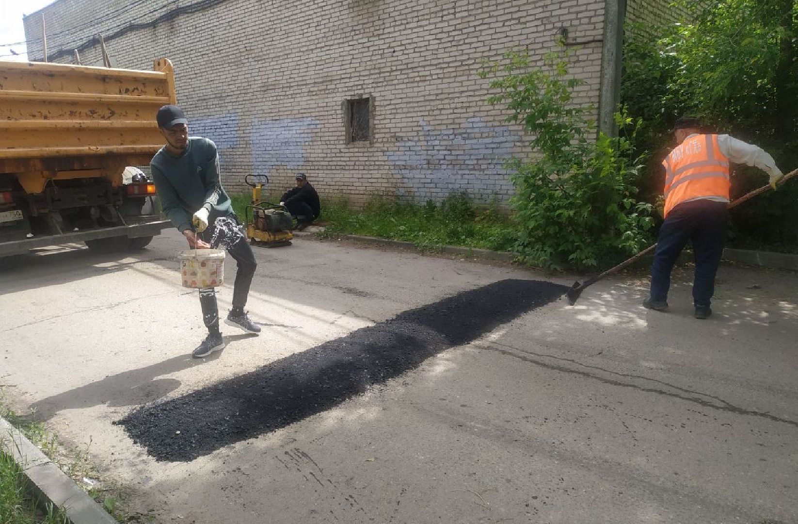 Лежачий полицейский