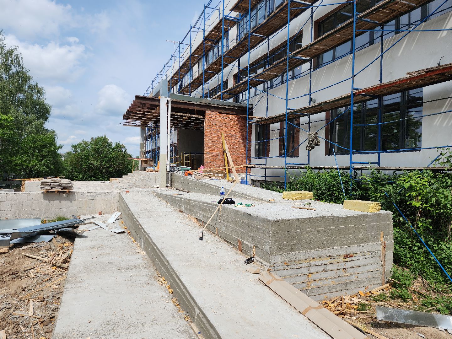 Ремонт школы