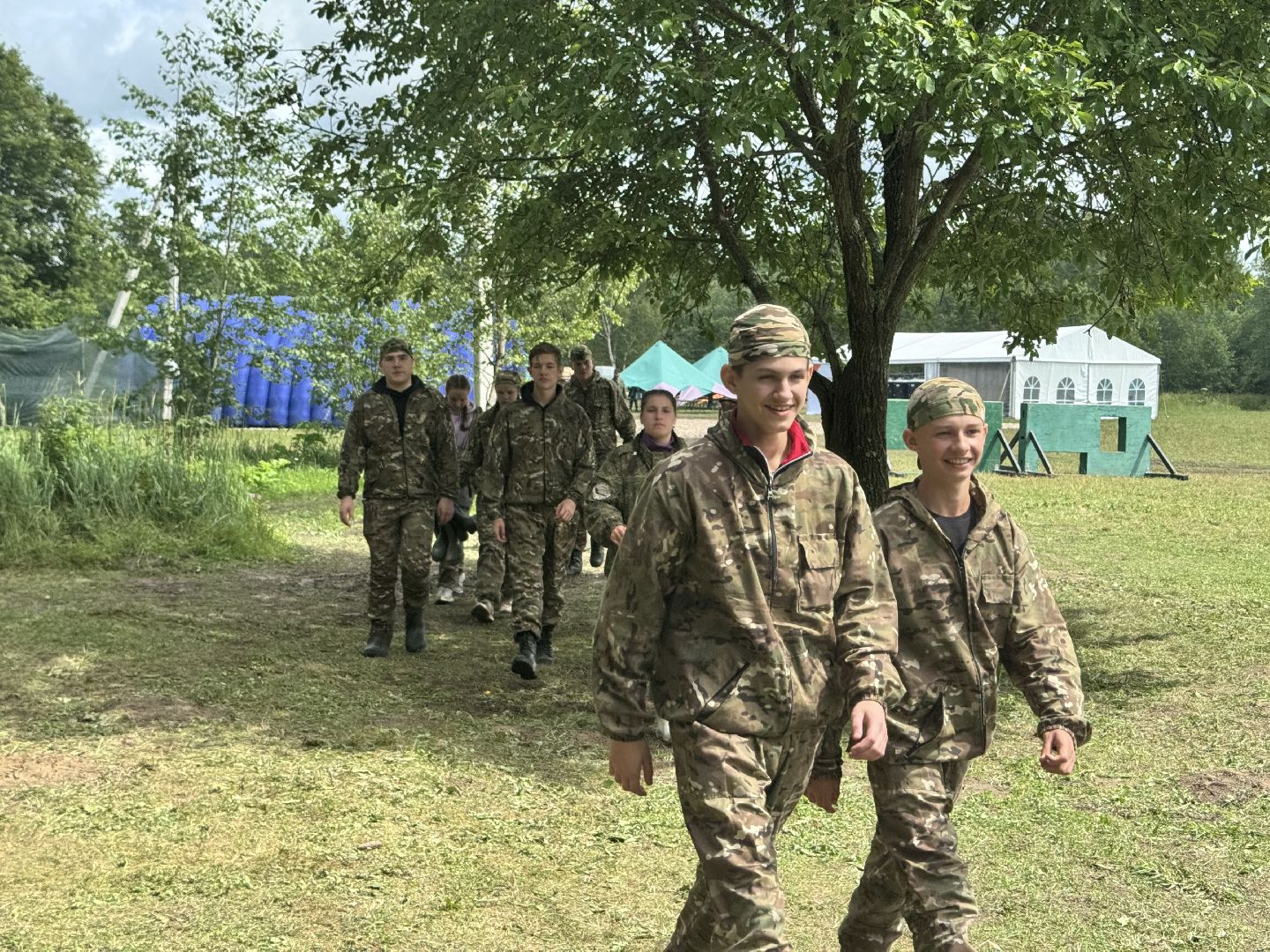 Военно -патриотическая игра