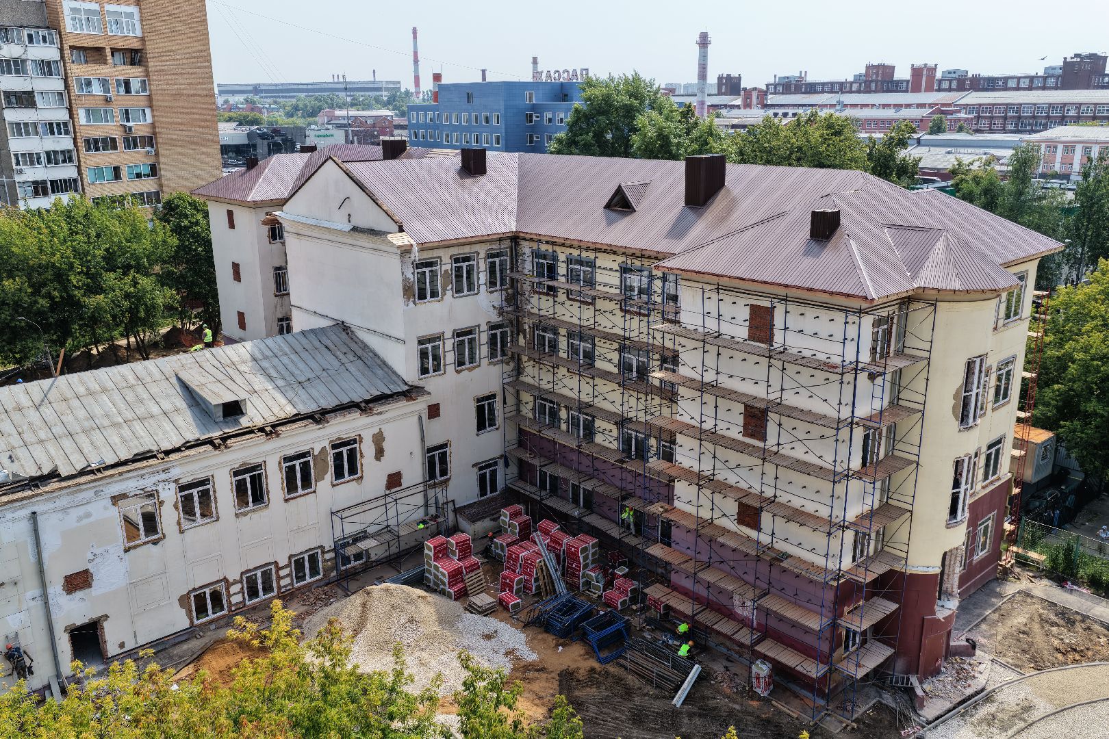 Ремонт школы