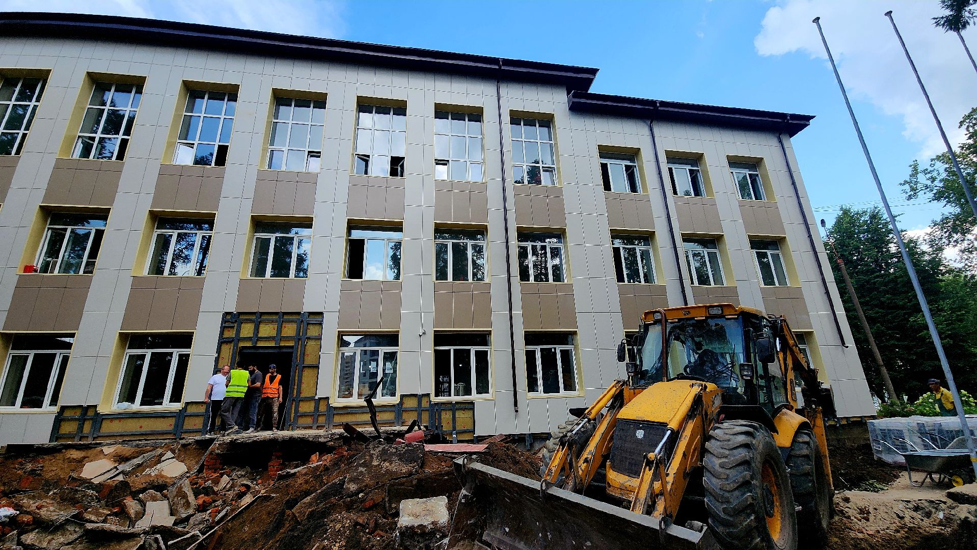 Ремонт школы