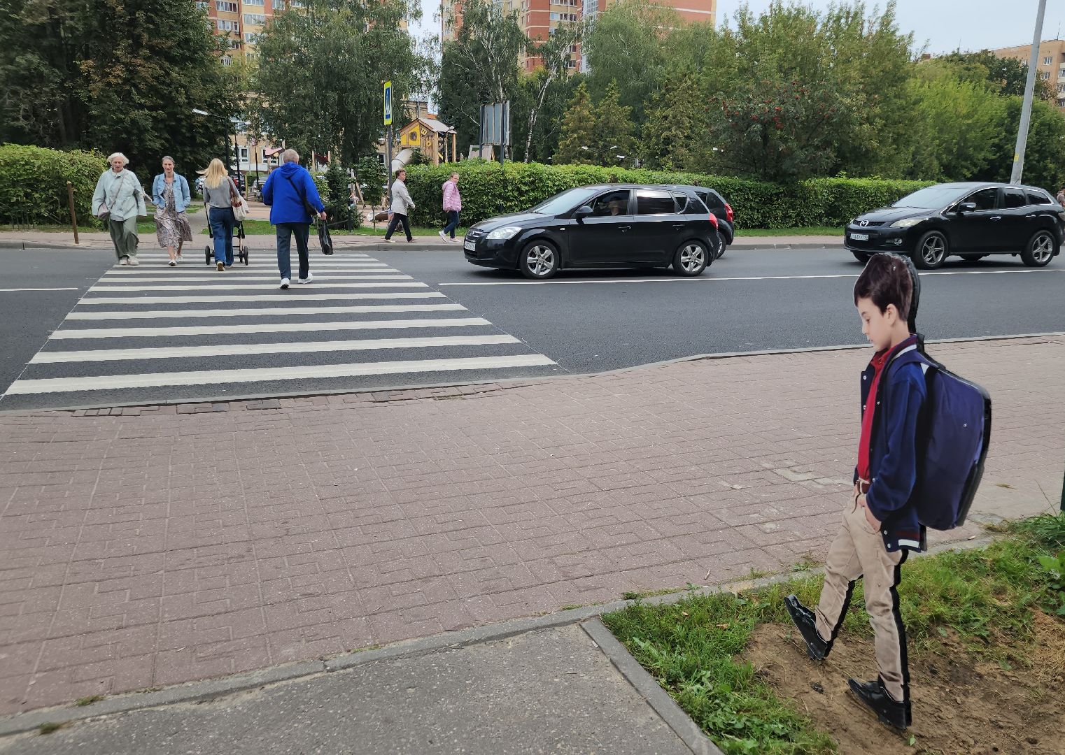 нос