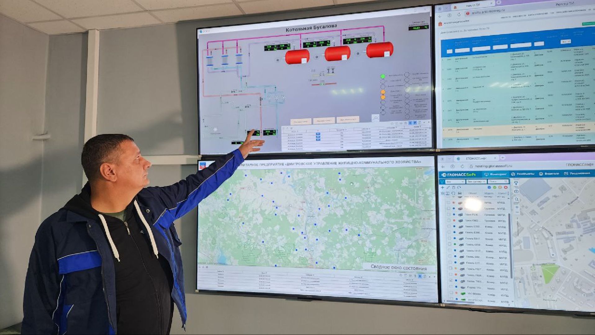 Диспетчерская теплосервиса