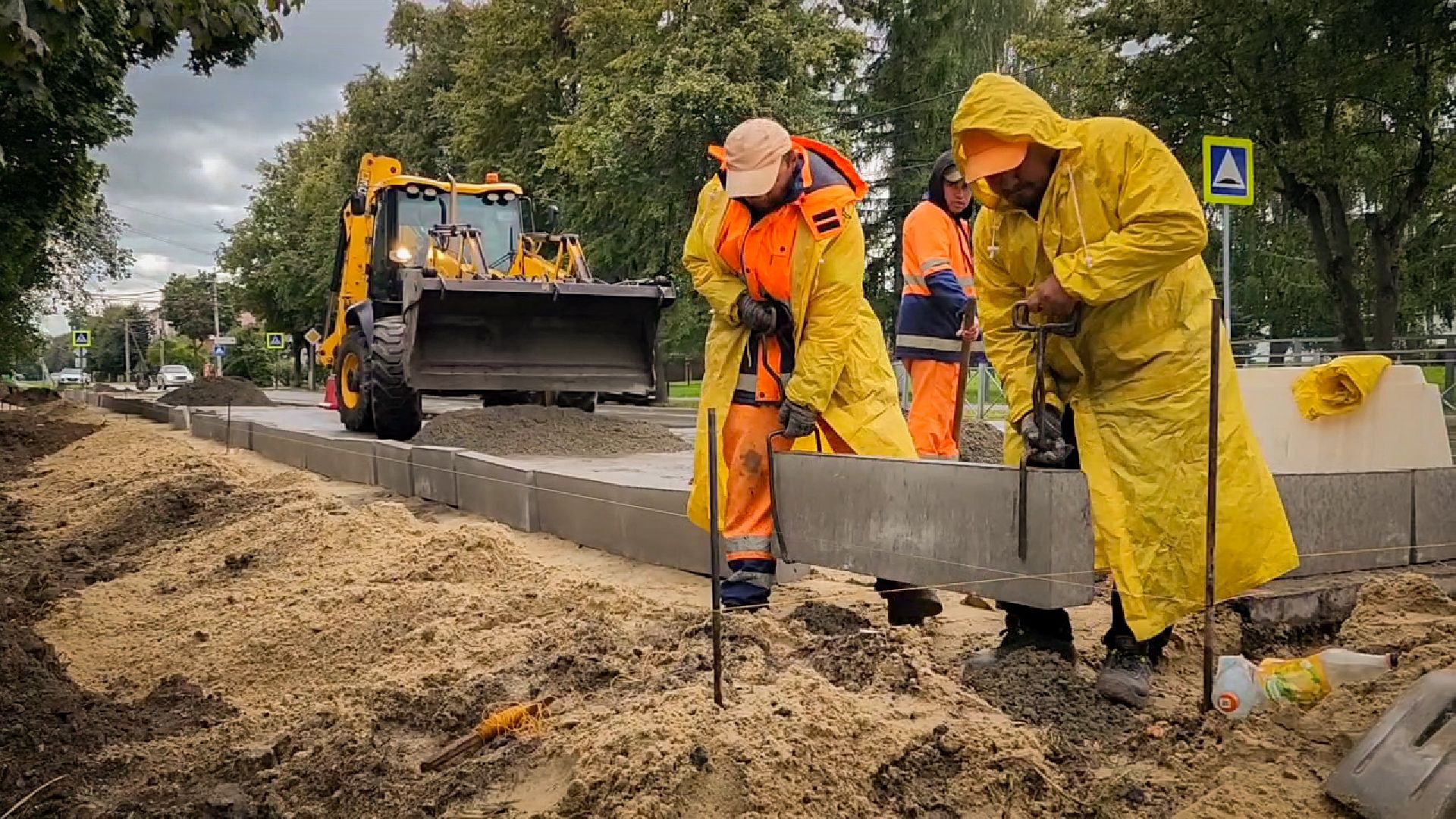 новая парковка