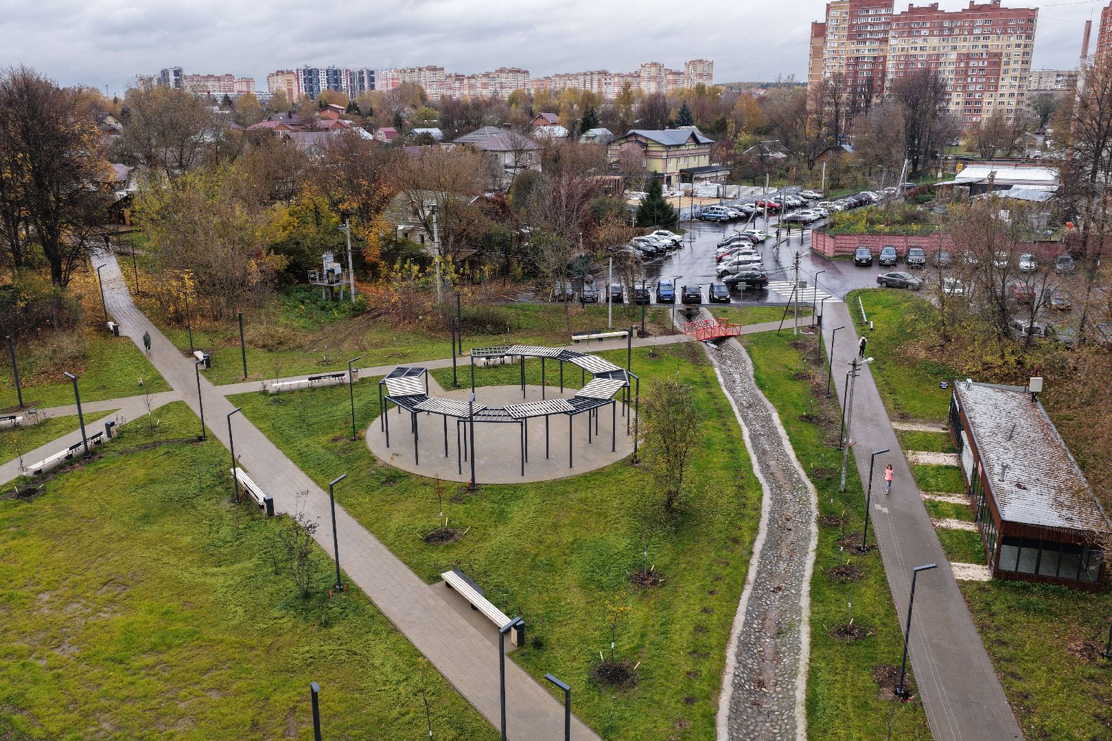 пешеходная зона в щелкове