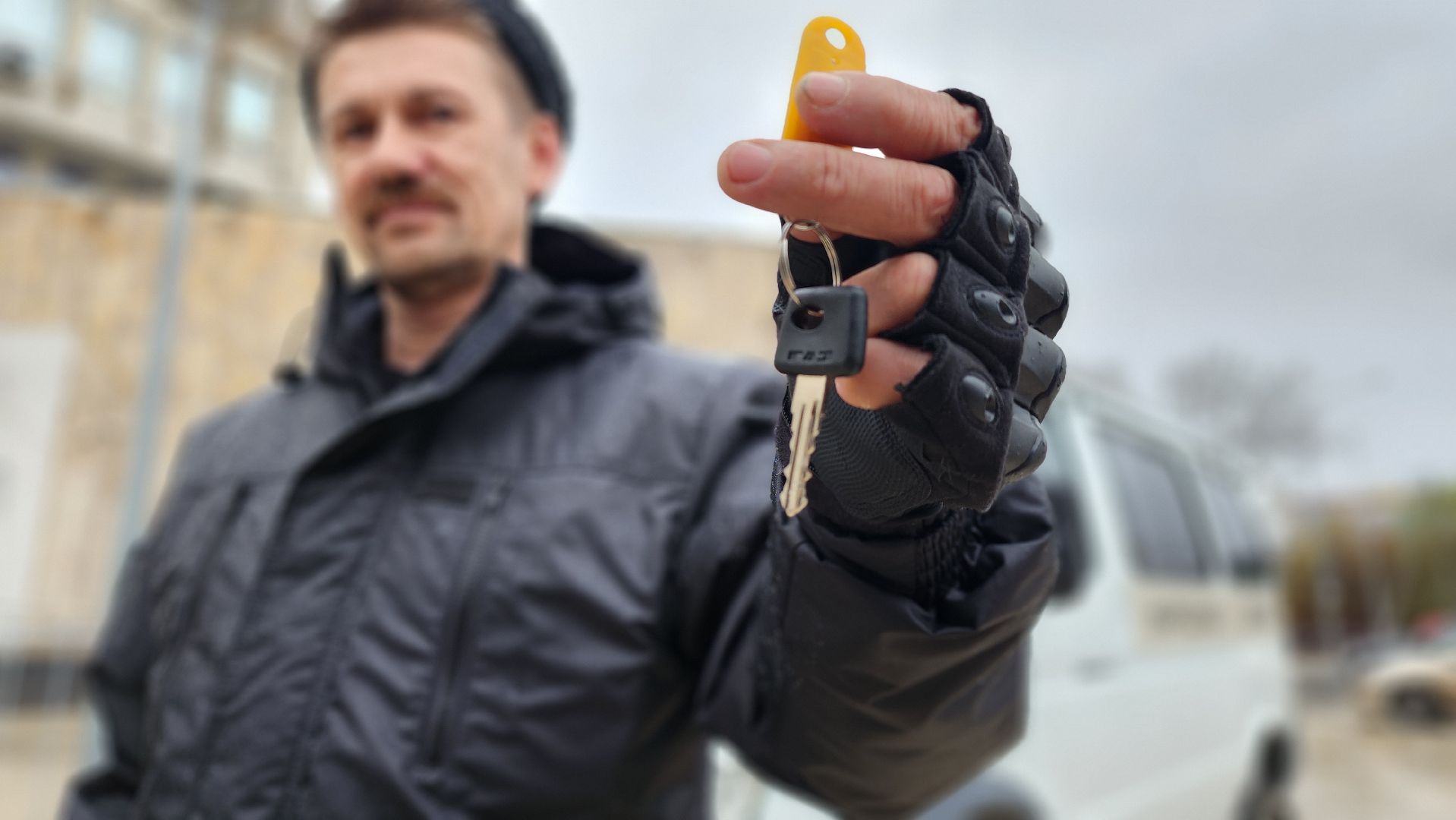 Вручение ключей от автомобиля