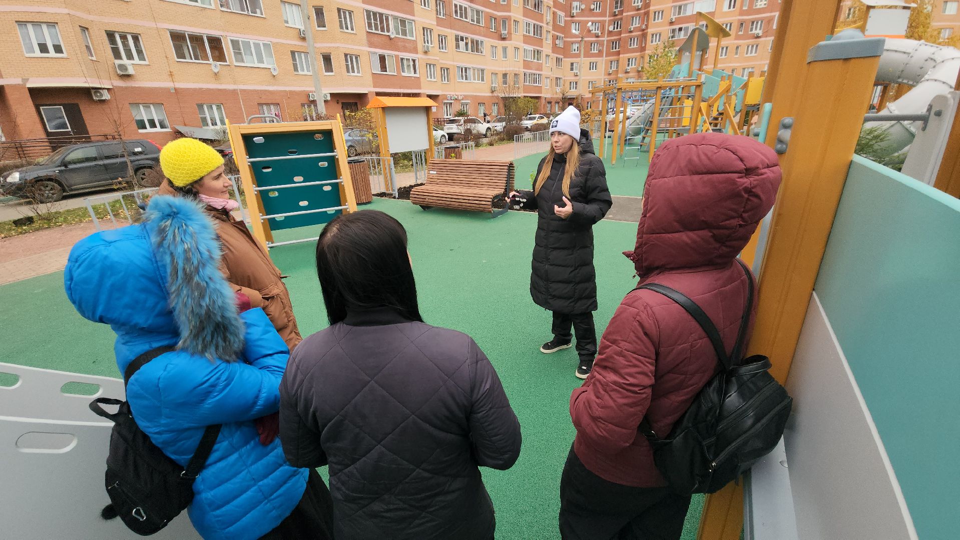 Прогулка с детьми