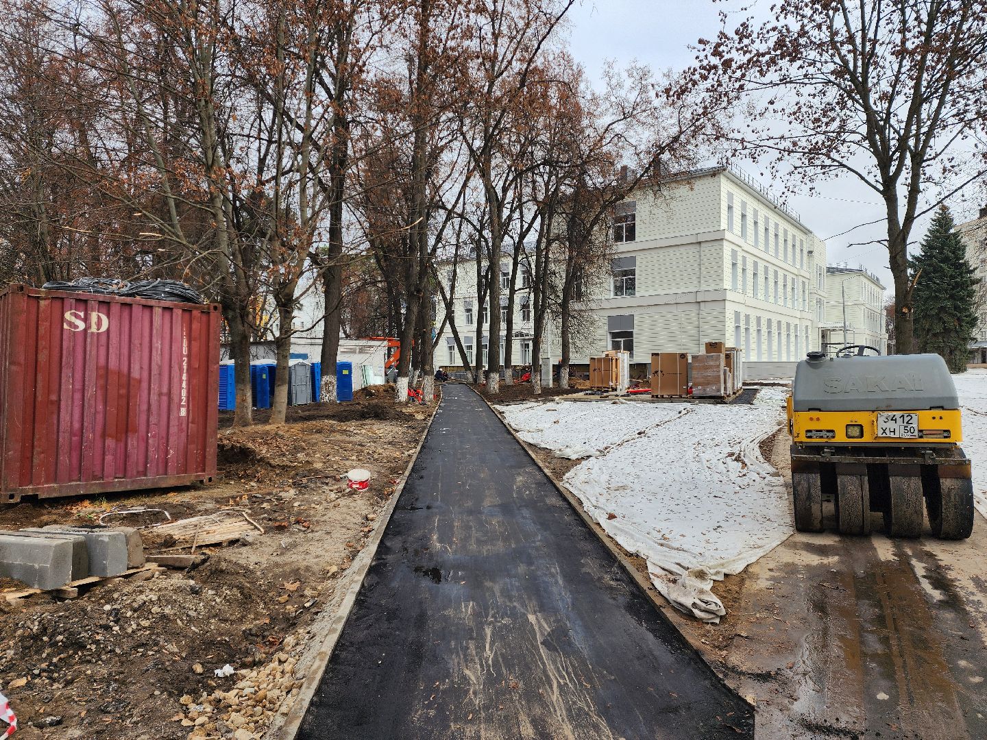 благоустройство прилегающей территории