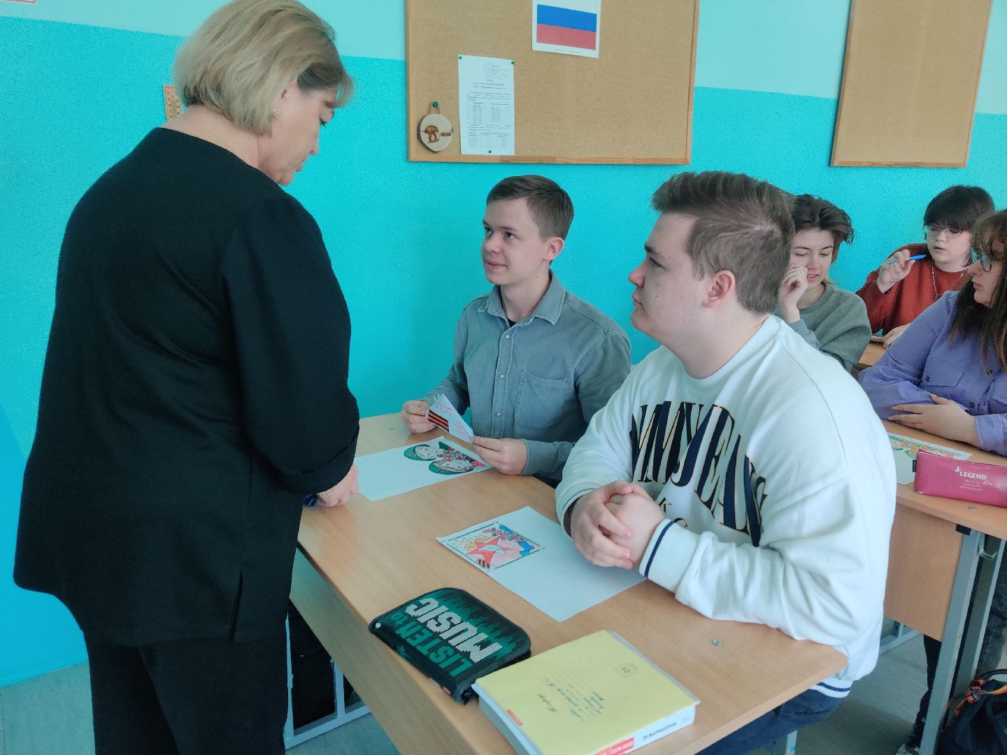 письма бойцам